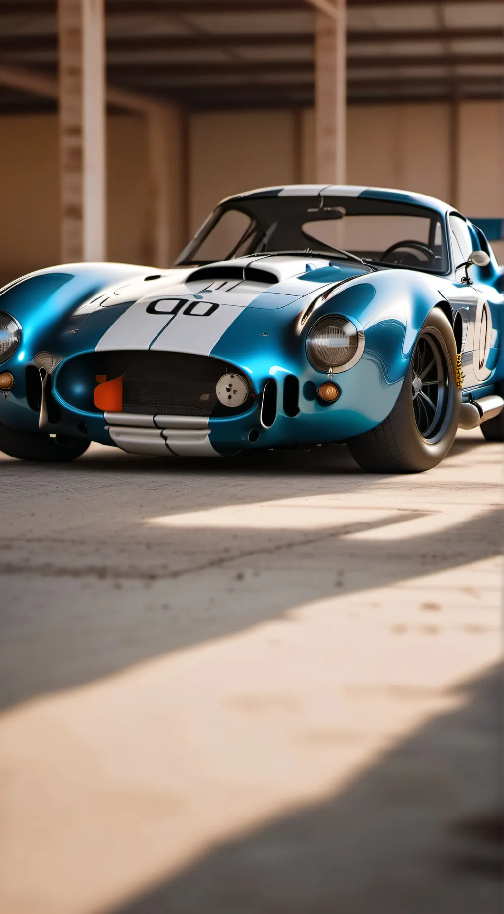 ai character: Ford vs ferrari background