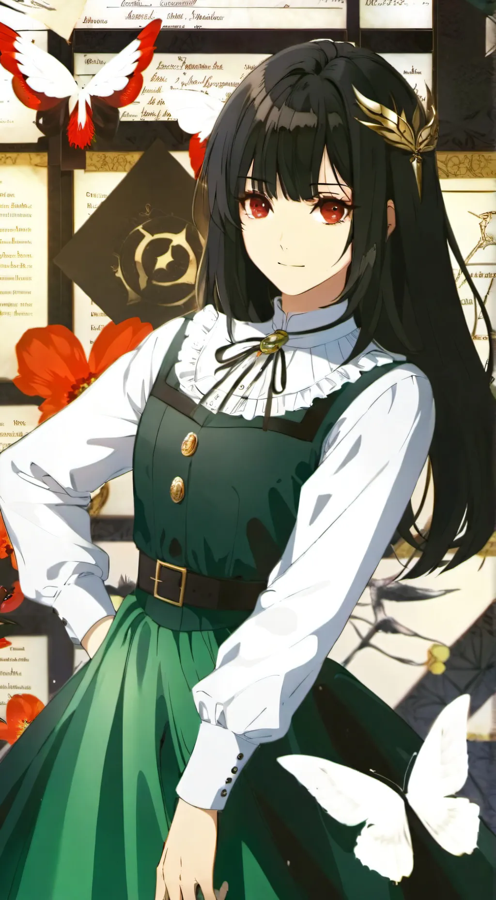 ai character: scarymary background