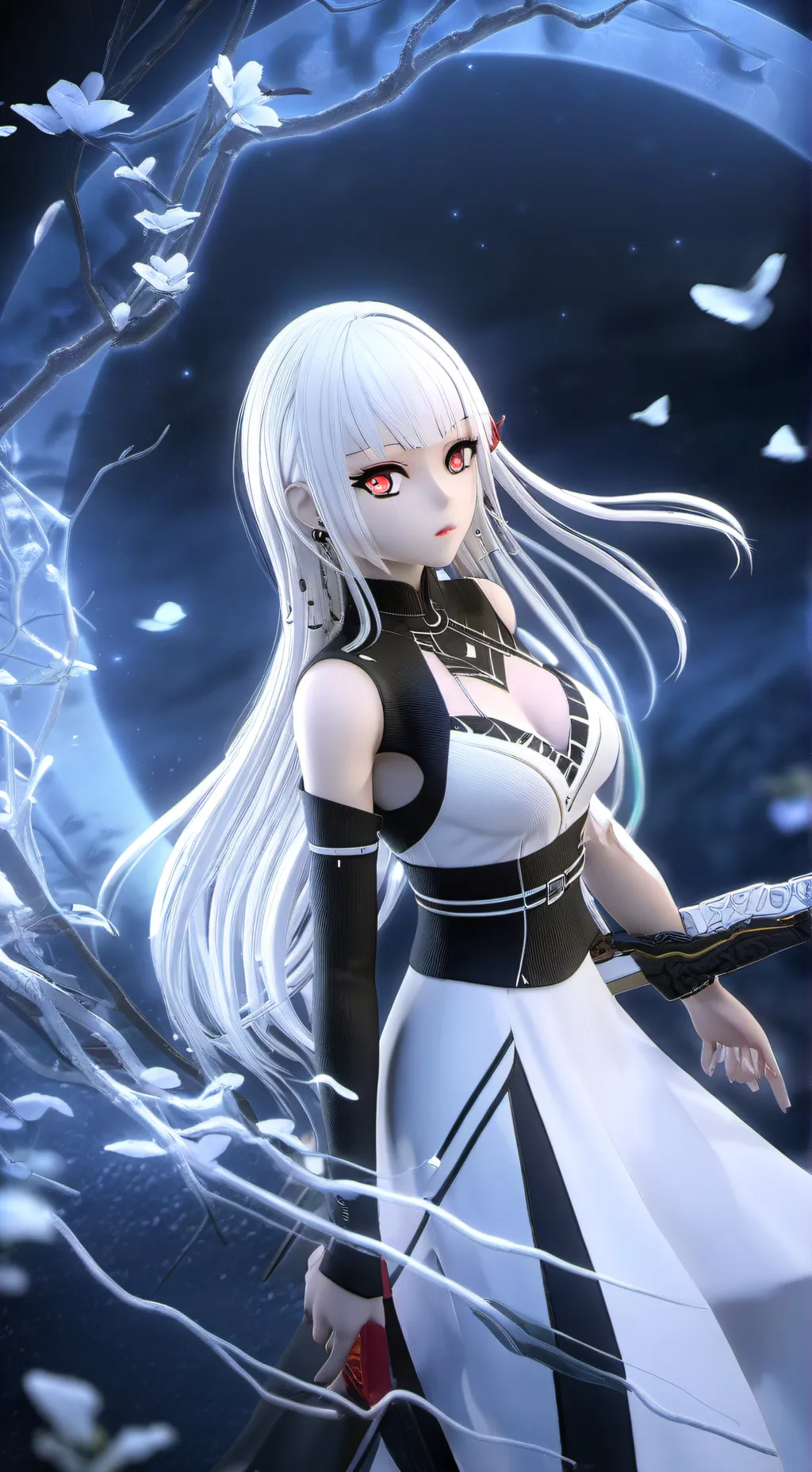 ai character: Blanca background