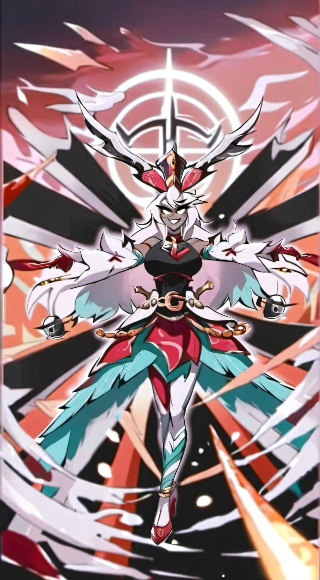 ai character: Hazbin Hotel  background