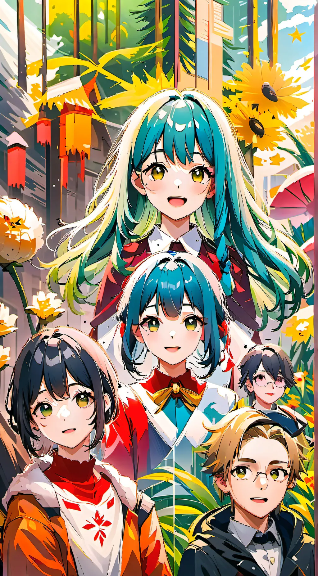 ai character: (urodziny) background