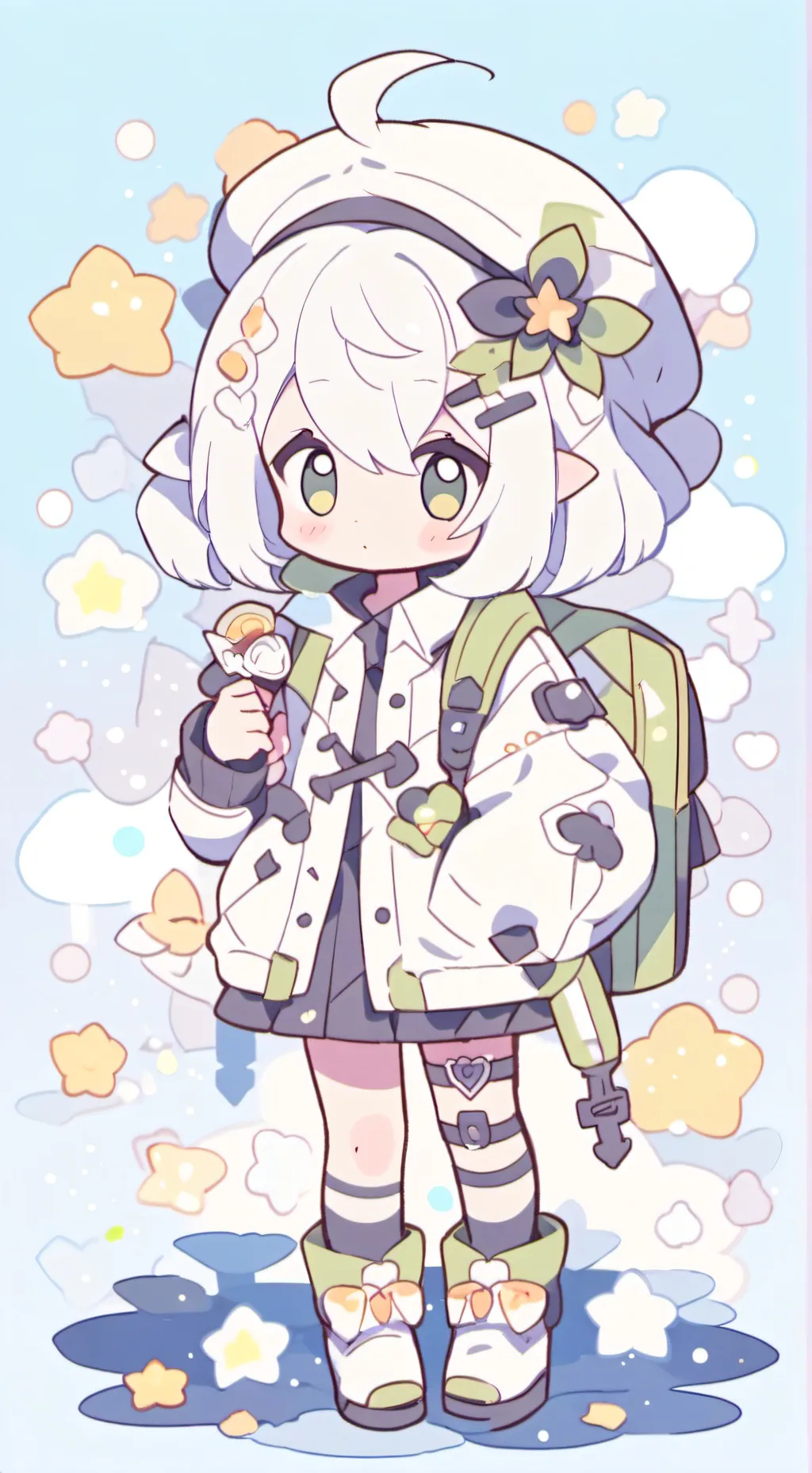 ai character: bebe perdida background