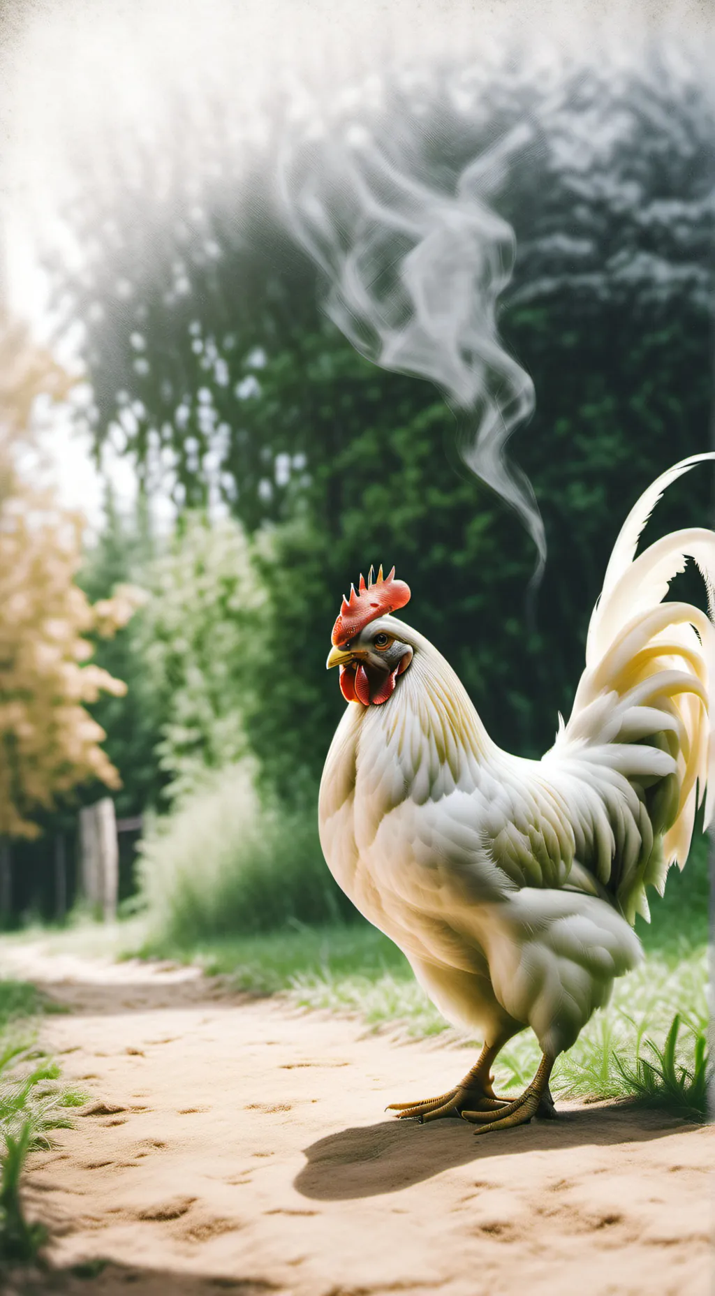 ai character: Chocolate background