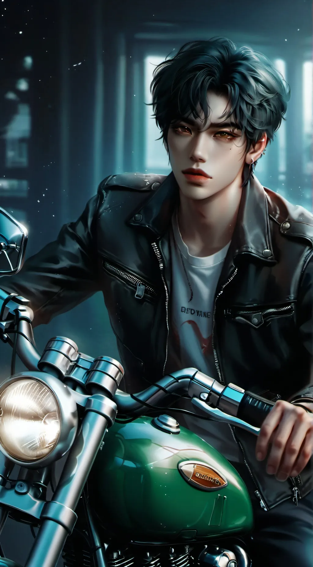 ai character: Caio Raine background