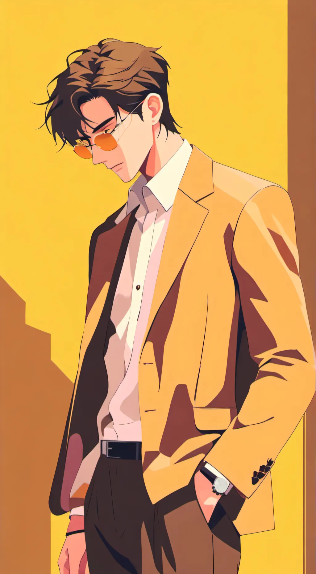 ai character: Dylan  background