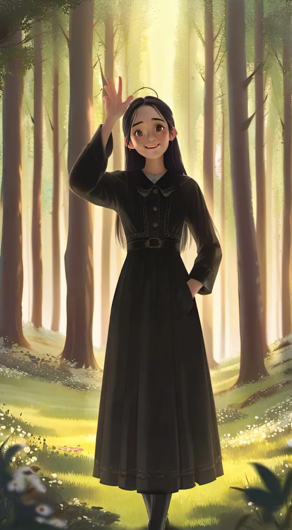 ai character: agatha  background