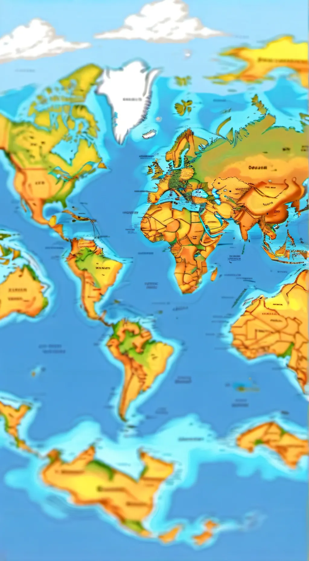 ai character: The world background