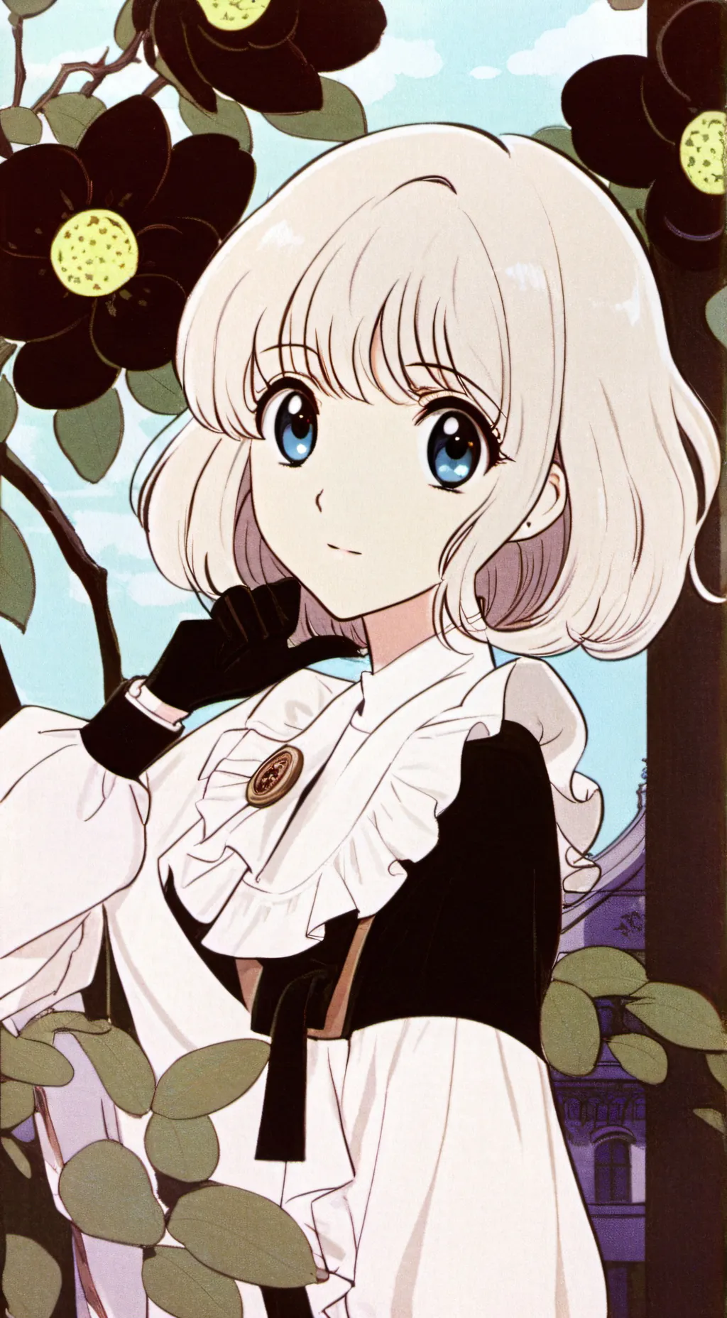 ai character: claudia background