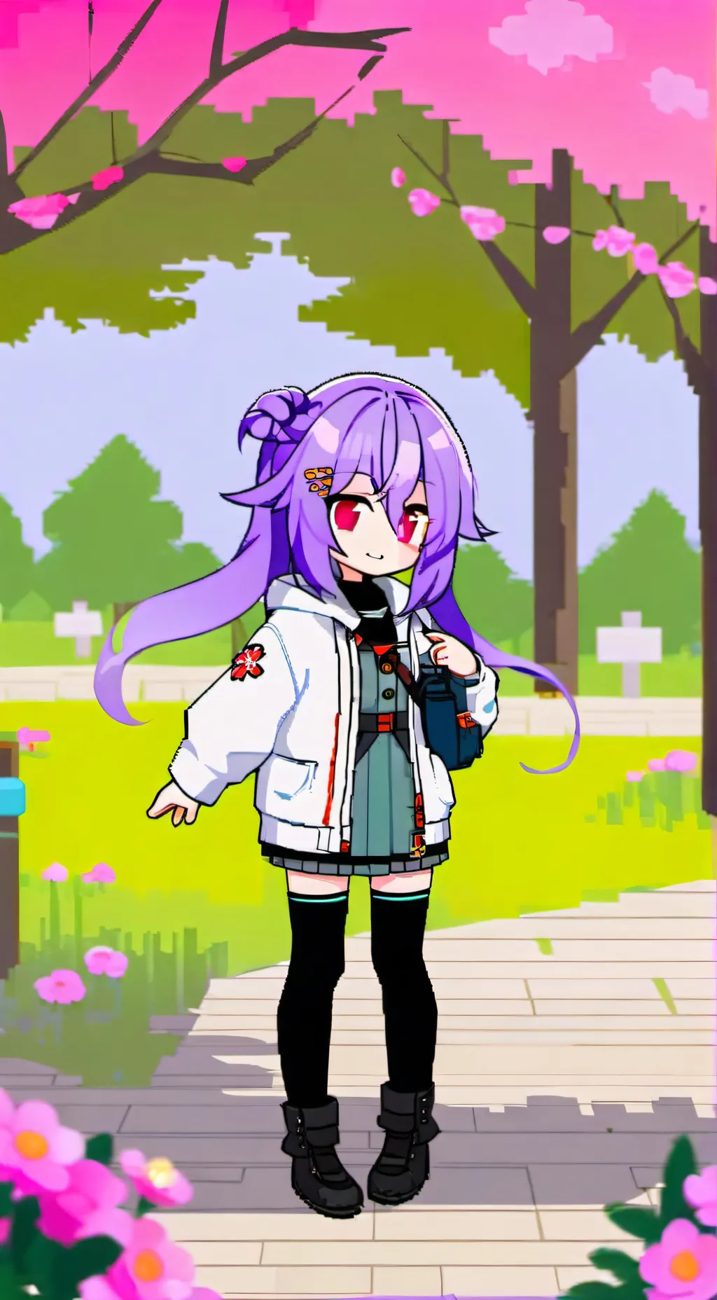 ai character: DW com humana? background