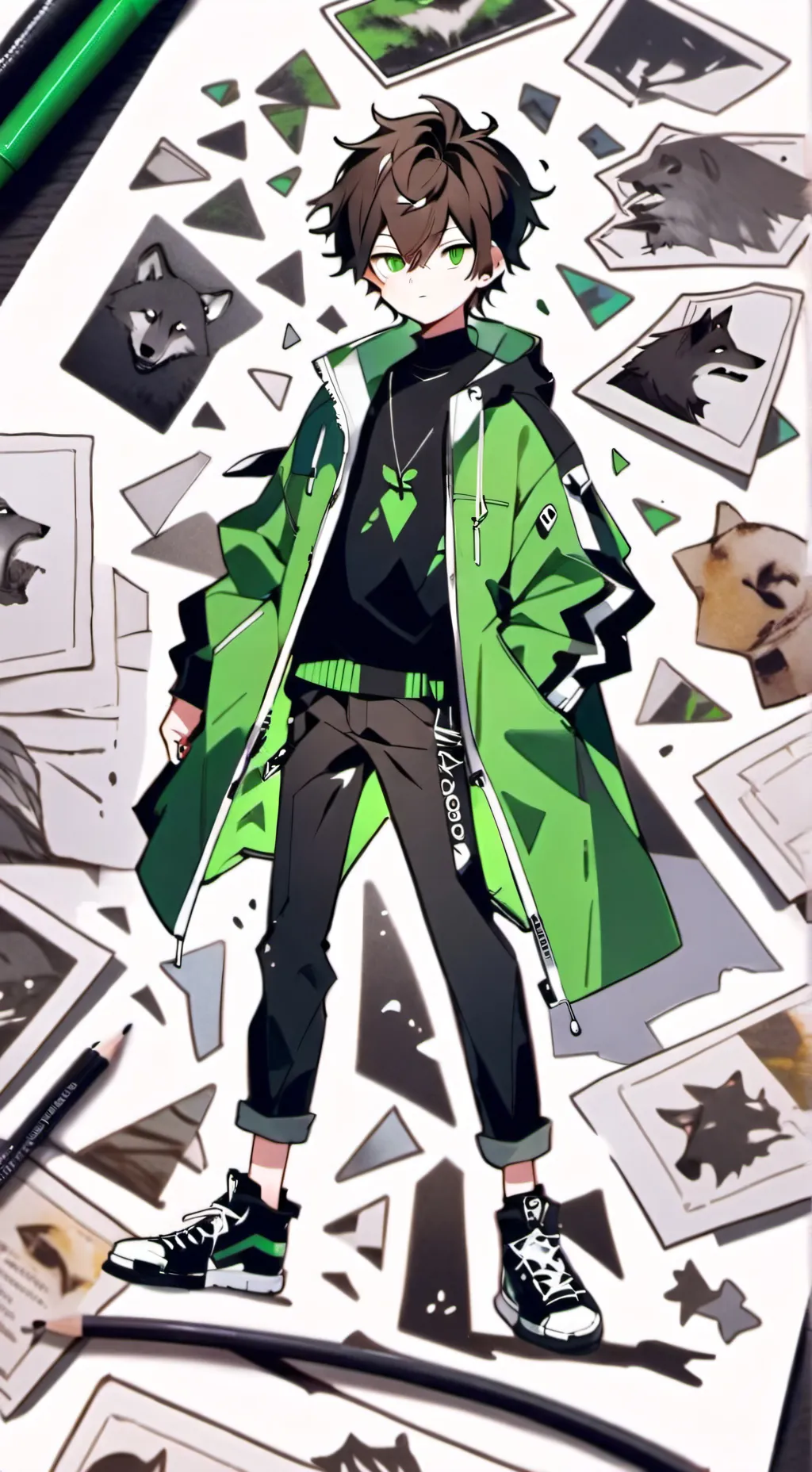 ai character: Victor  background