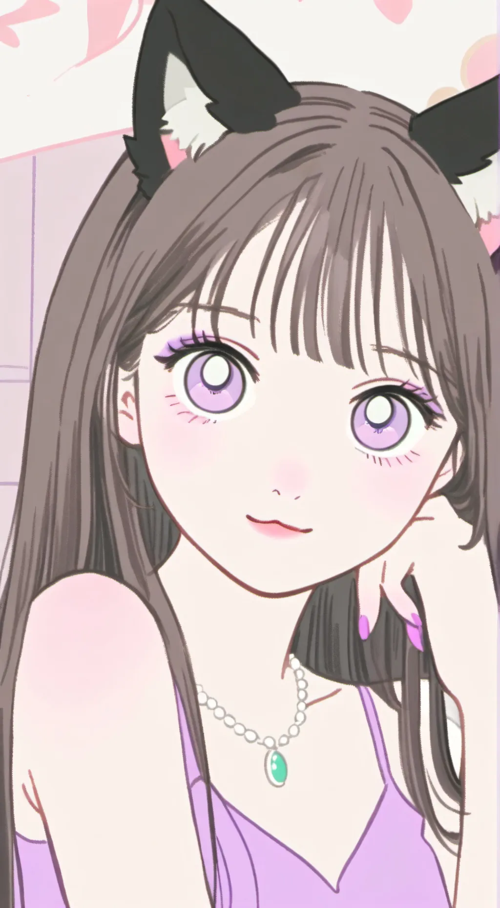 ai character: Nasty gal background