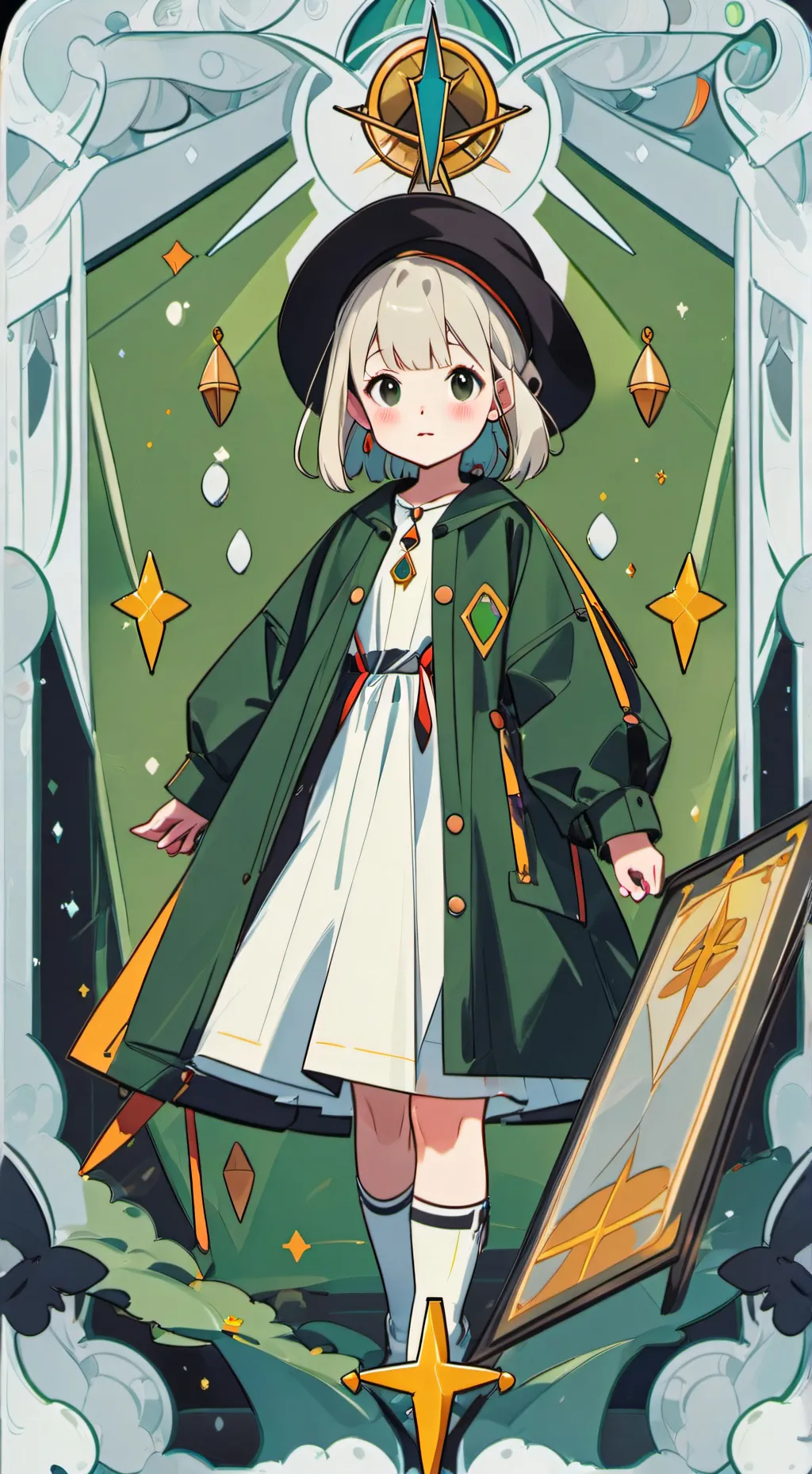 ai character: baby tia background