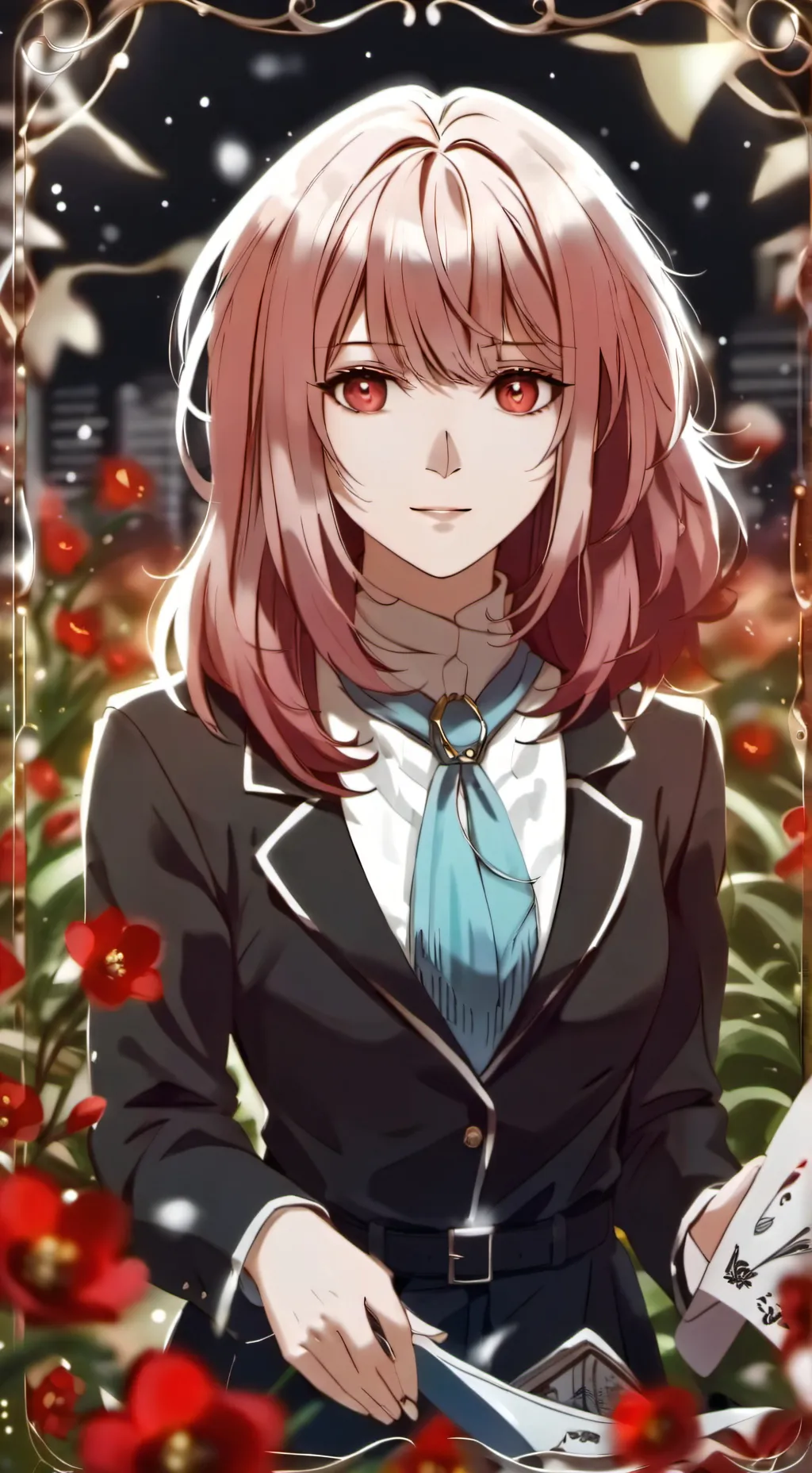 ai character: Rosa background