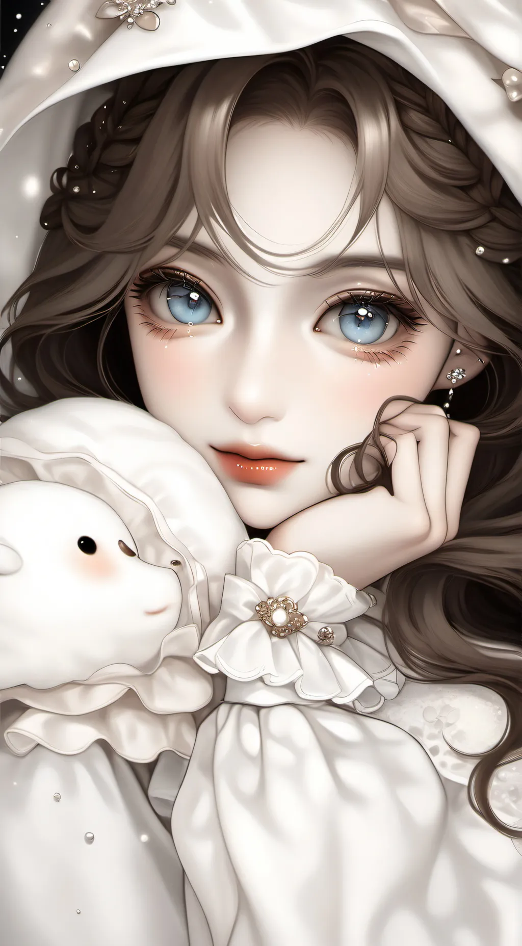 ai character: Аня background