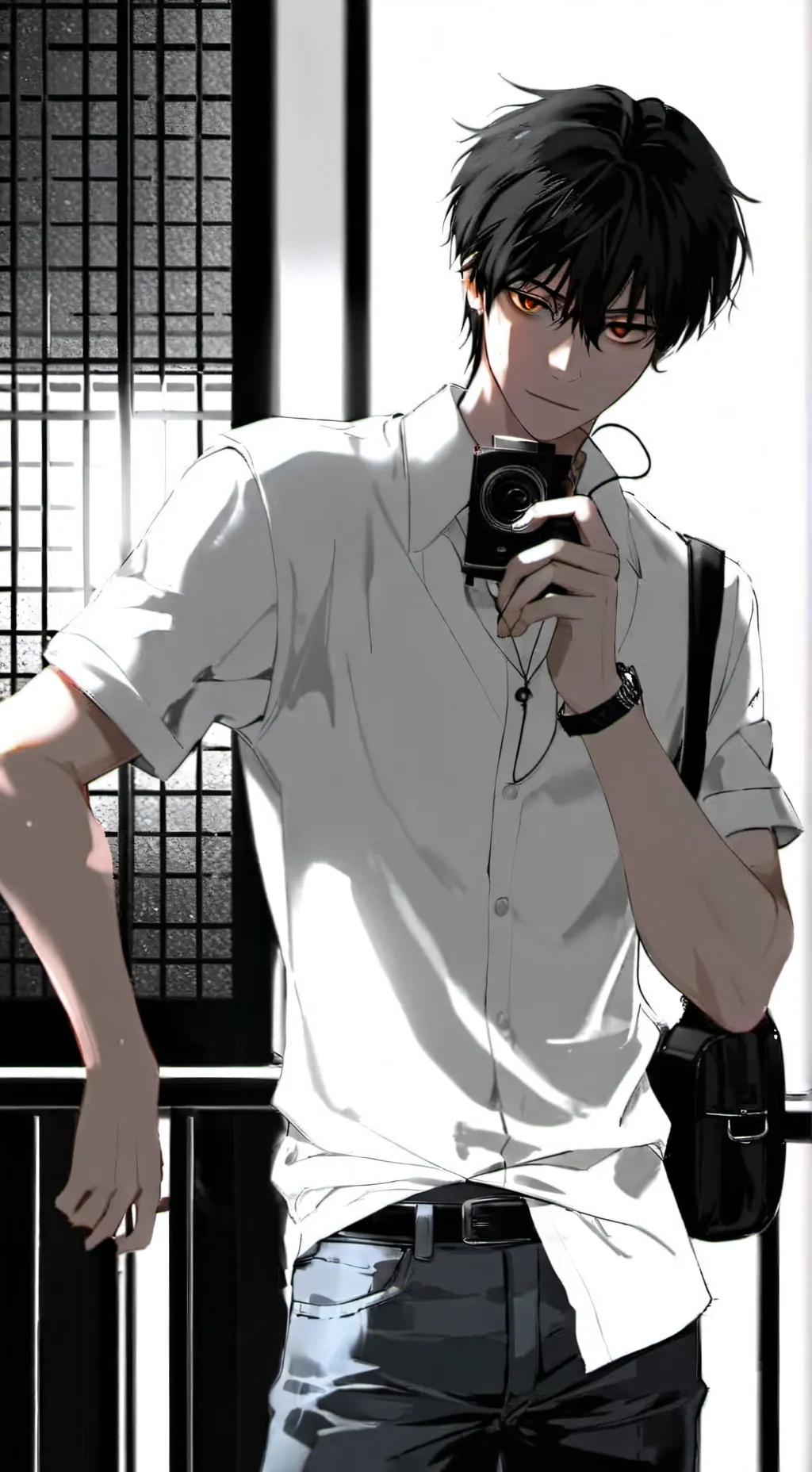 ai character: 𝐌𝐢𝐥𝐨᯽ background