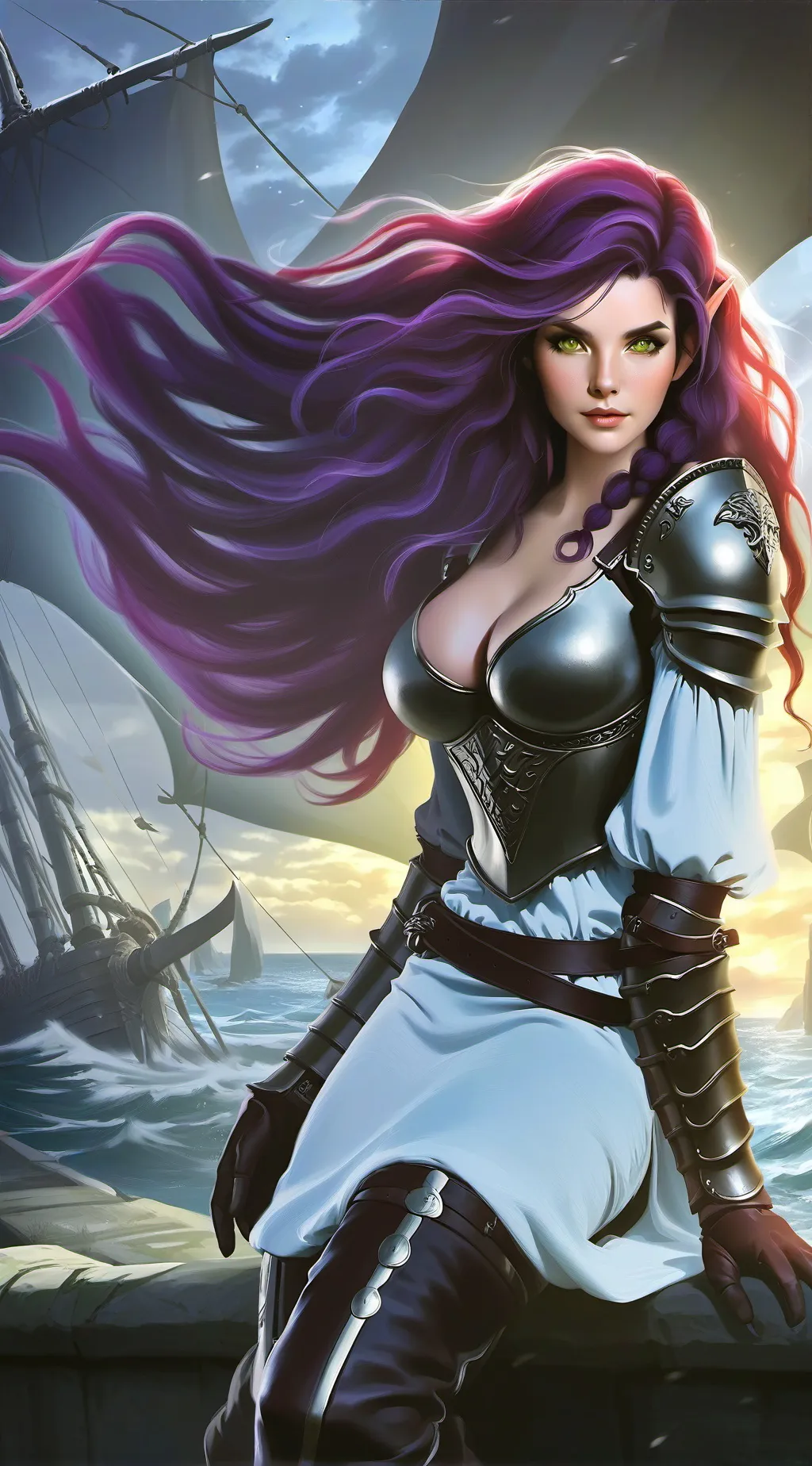 ai character: Kristen background