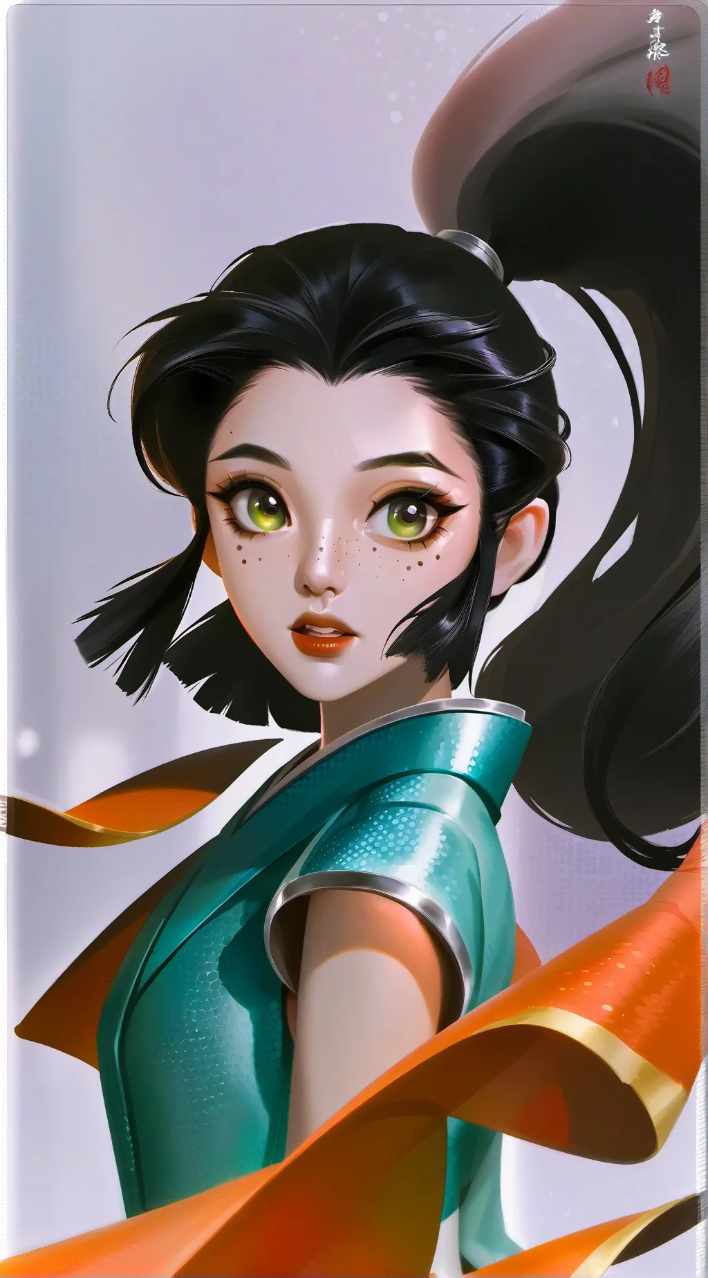 ai character: celeste  background