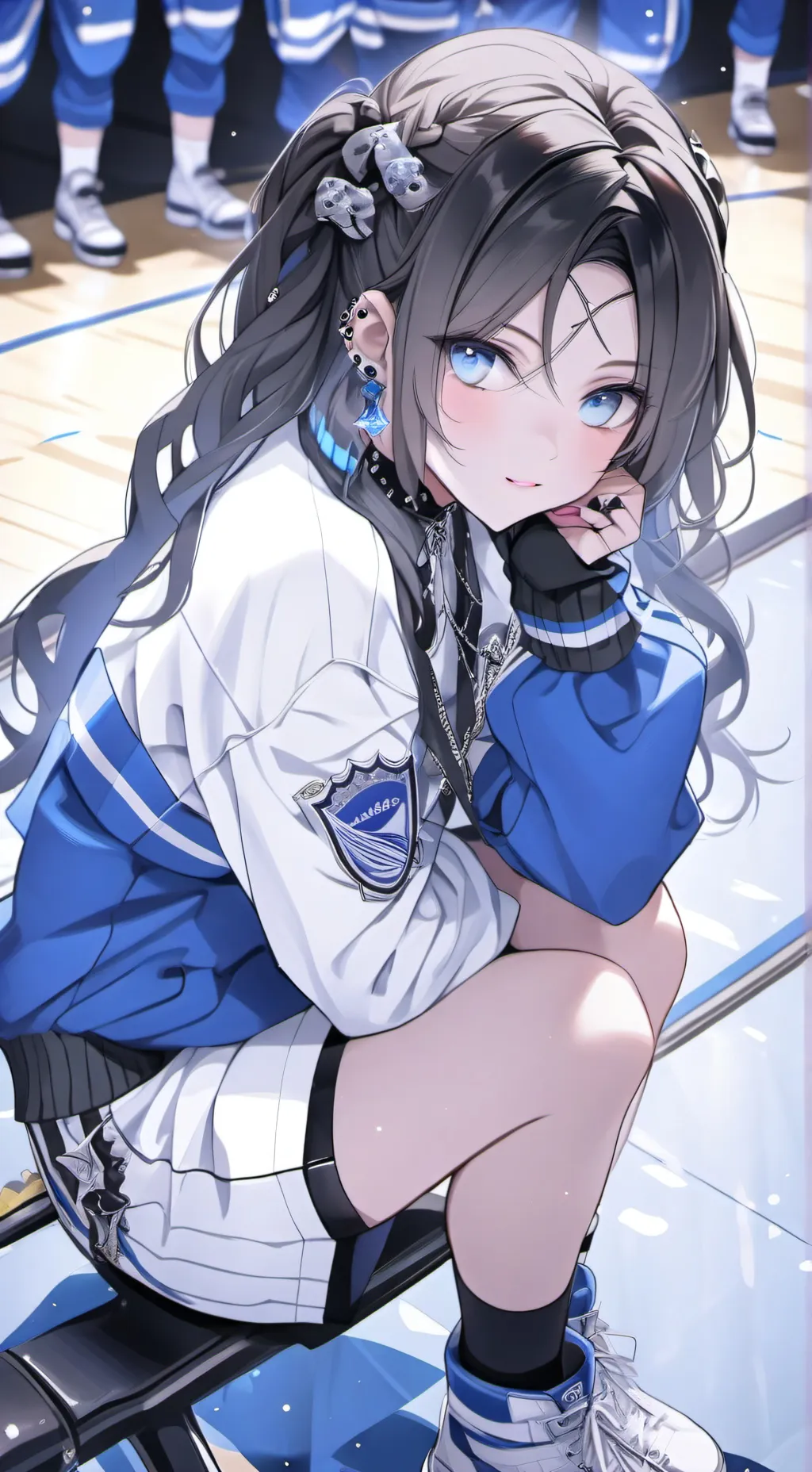 ai character: Skylar Blue  background