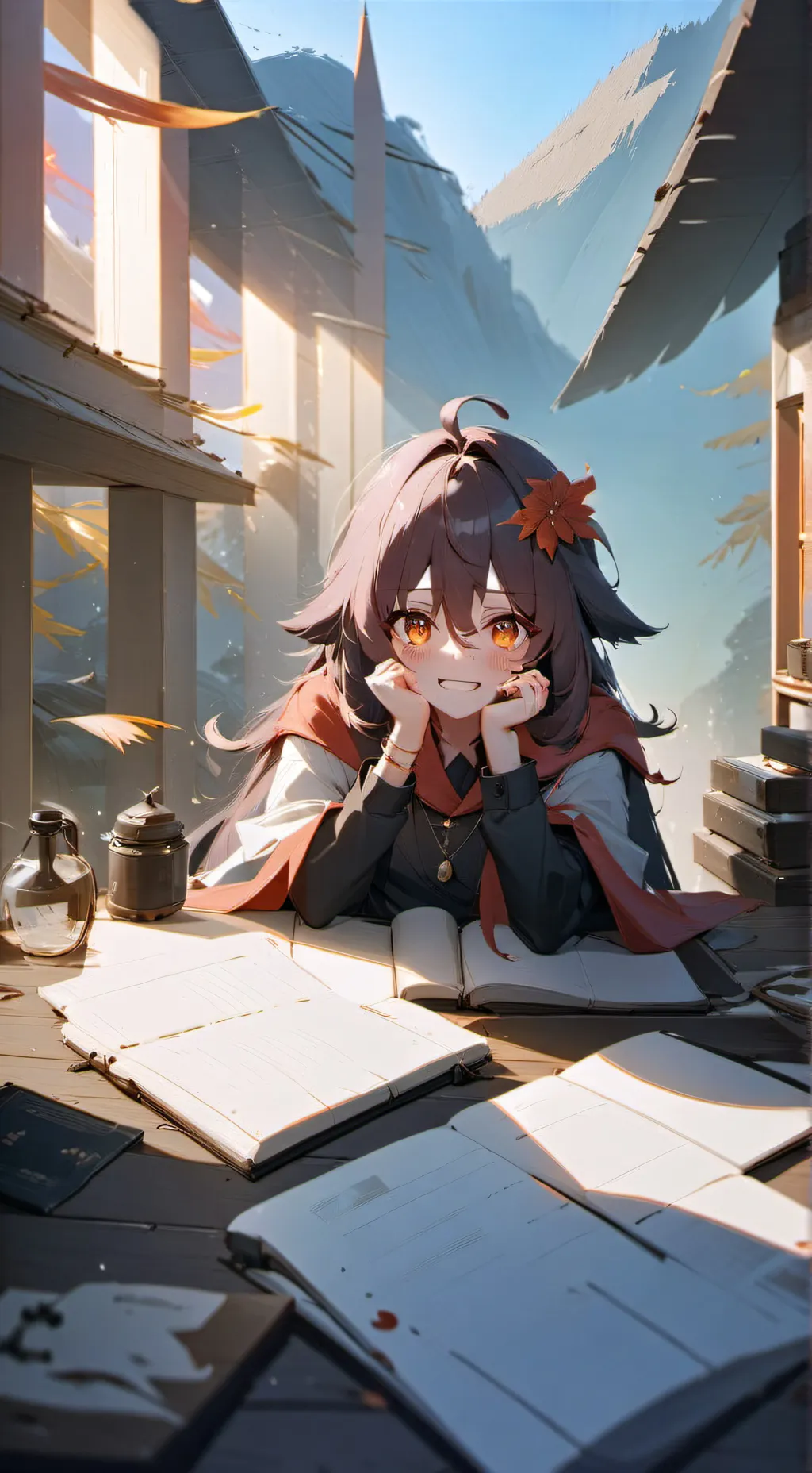 ai character: Маша background