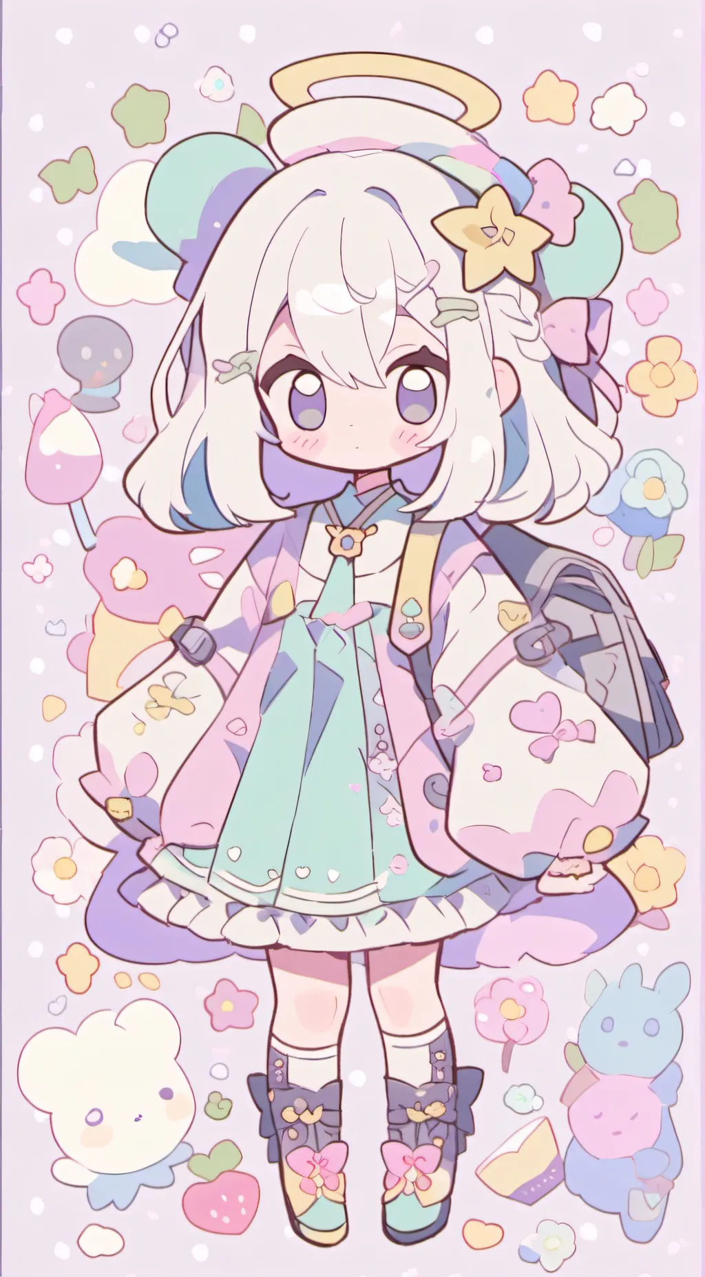 ai character: Bakugo😍 background