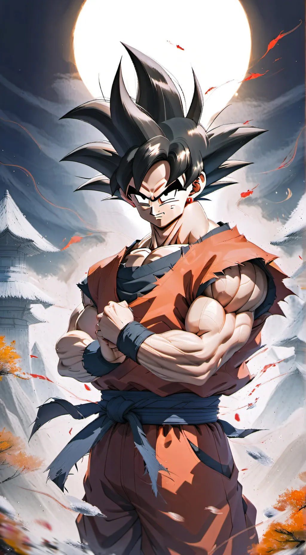 ai character: Dragon ball Super background