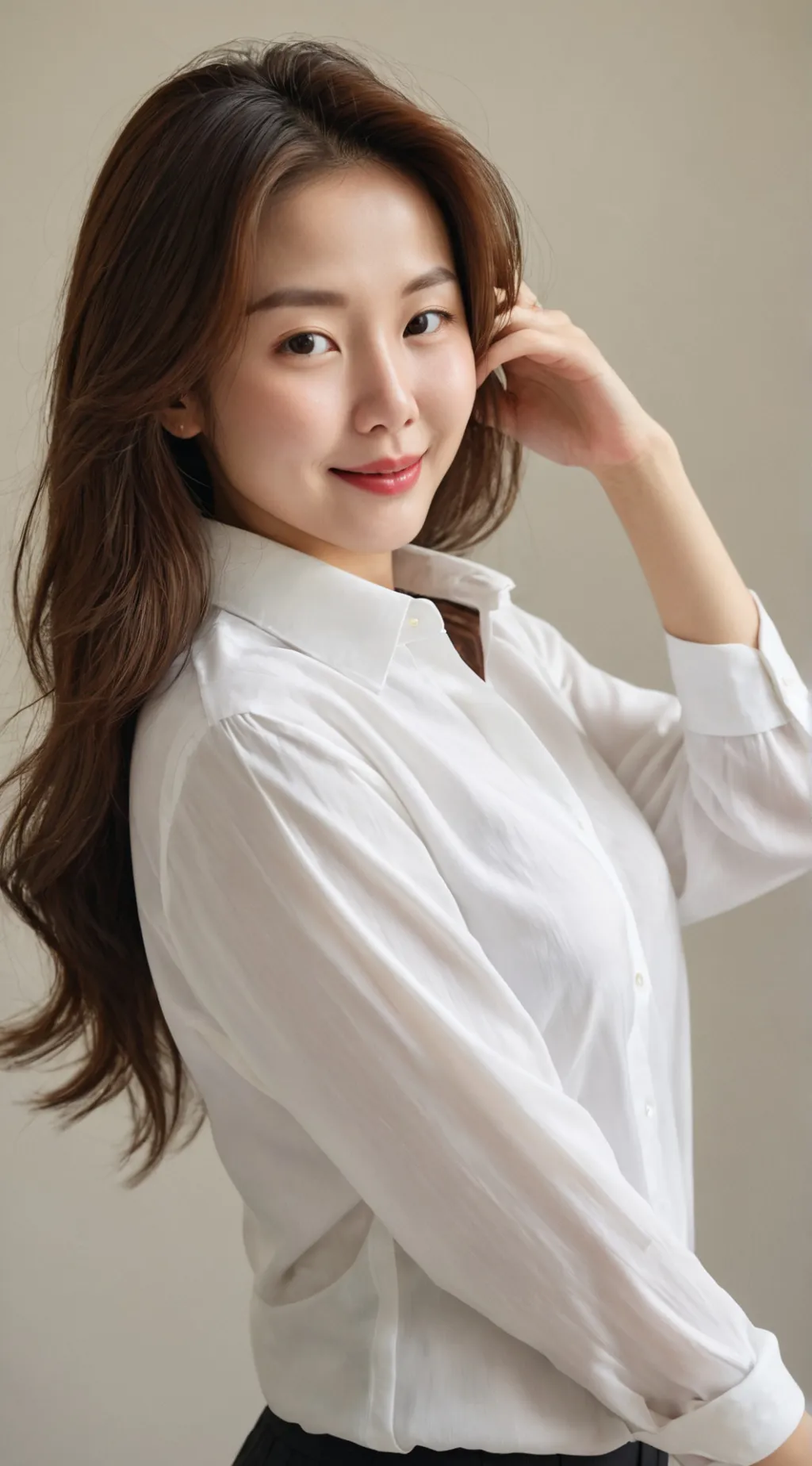 ai character: li kim  background