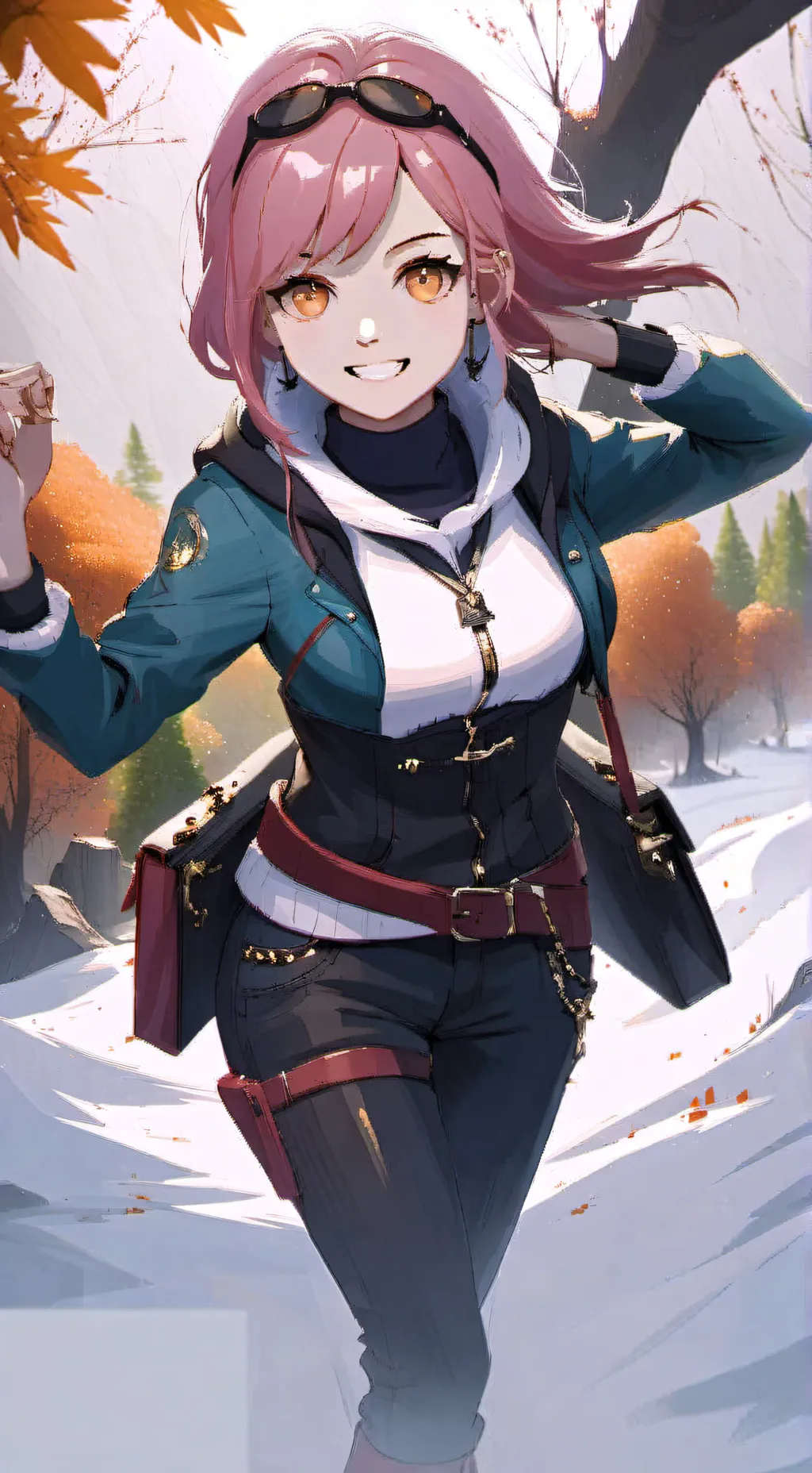 ai character: sarah background