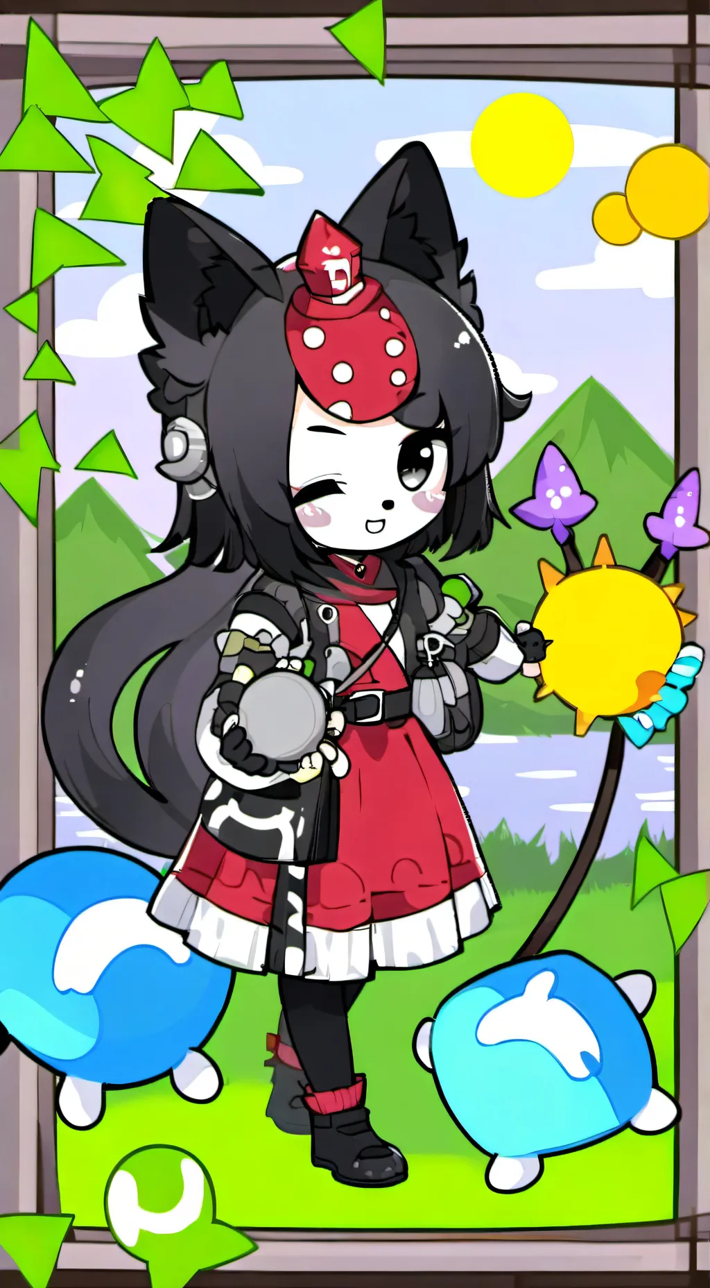ai character: torie (gacha!!!!!) background