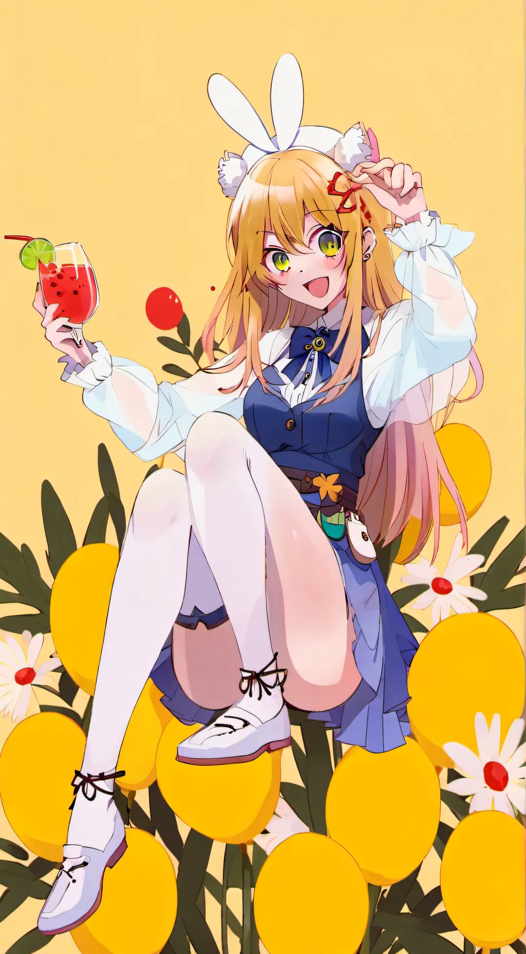 ai character: RUBY CHAN👘 background