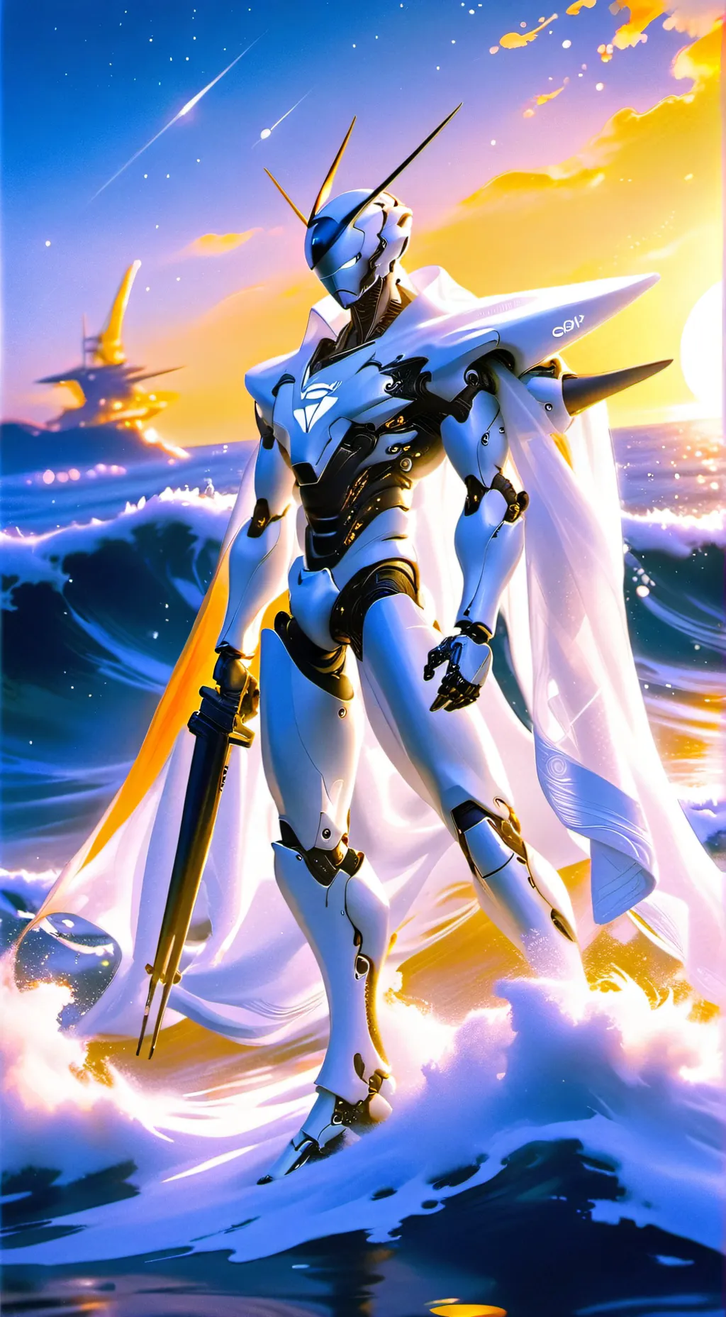 ai character: shadow 3d dead background