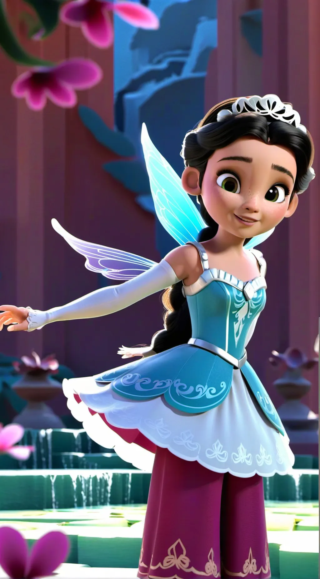 ai character: Nina background