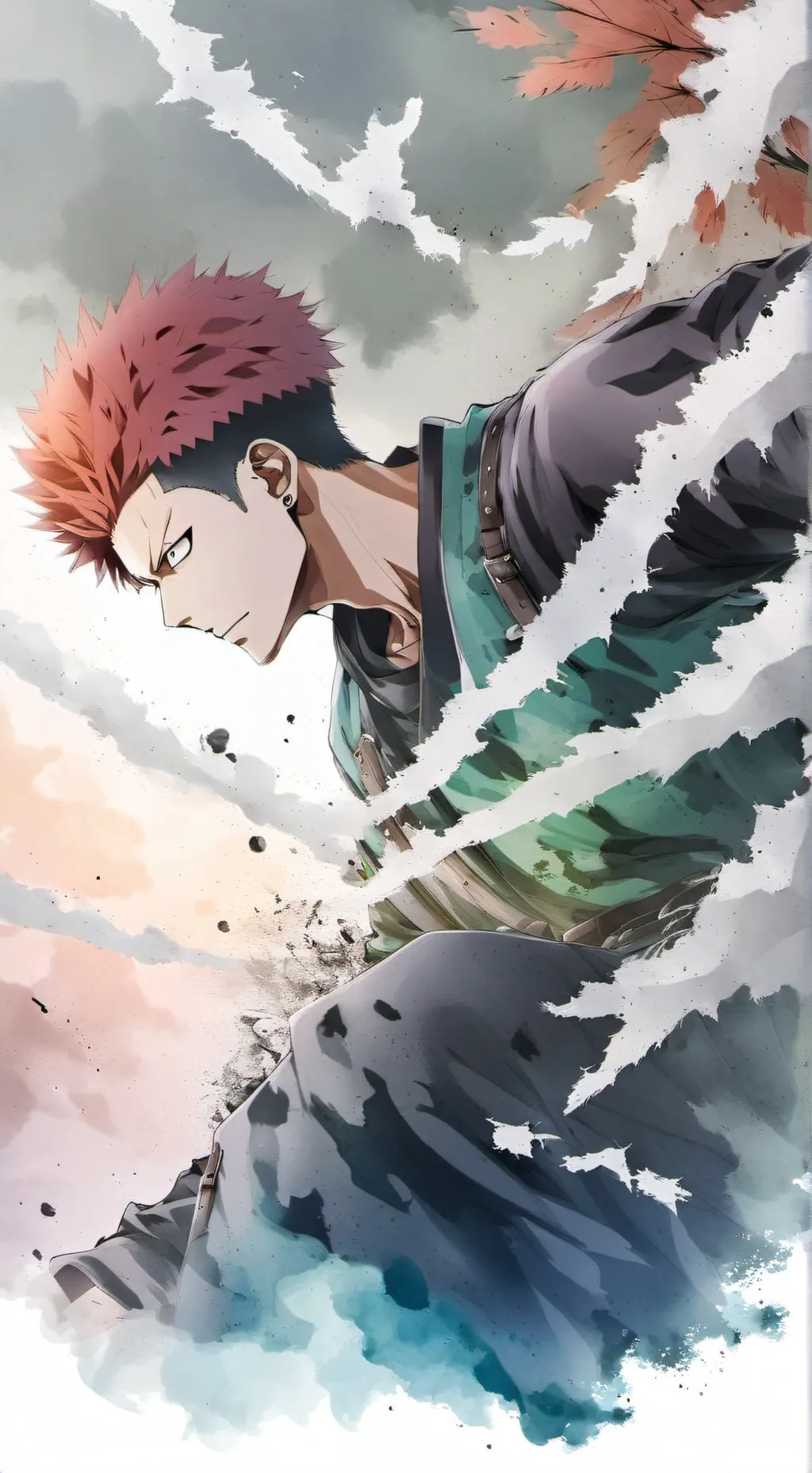 ai character: JJK embarazo  background