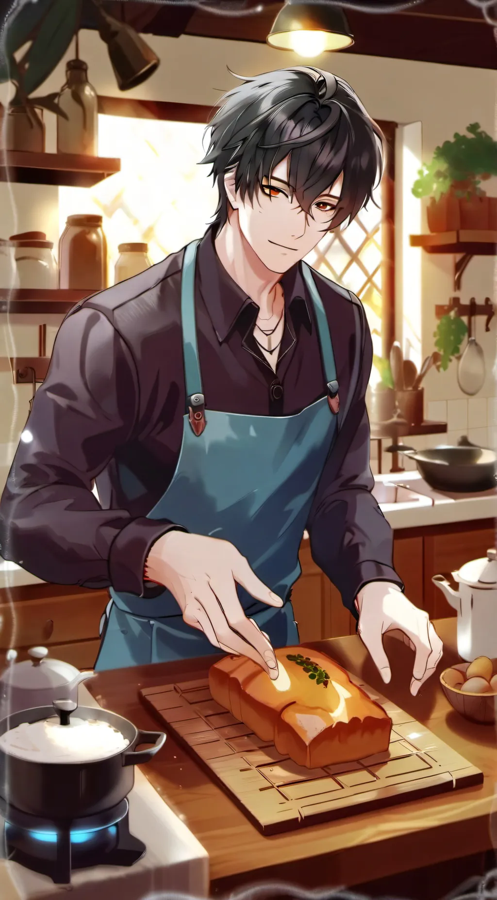 ai character: Cameron background