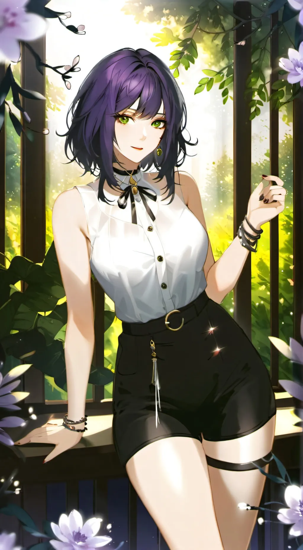 ai character: Reze CSM background