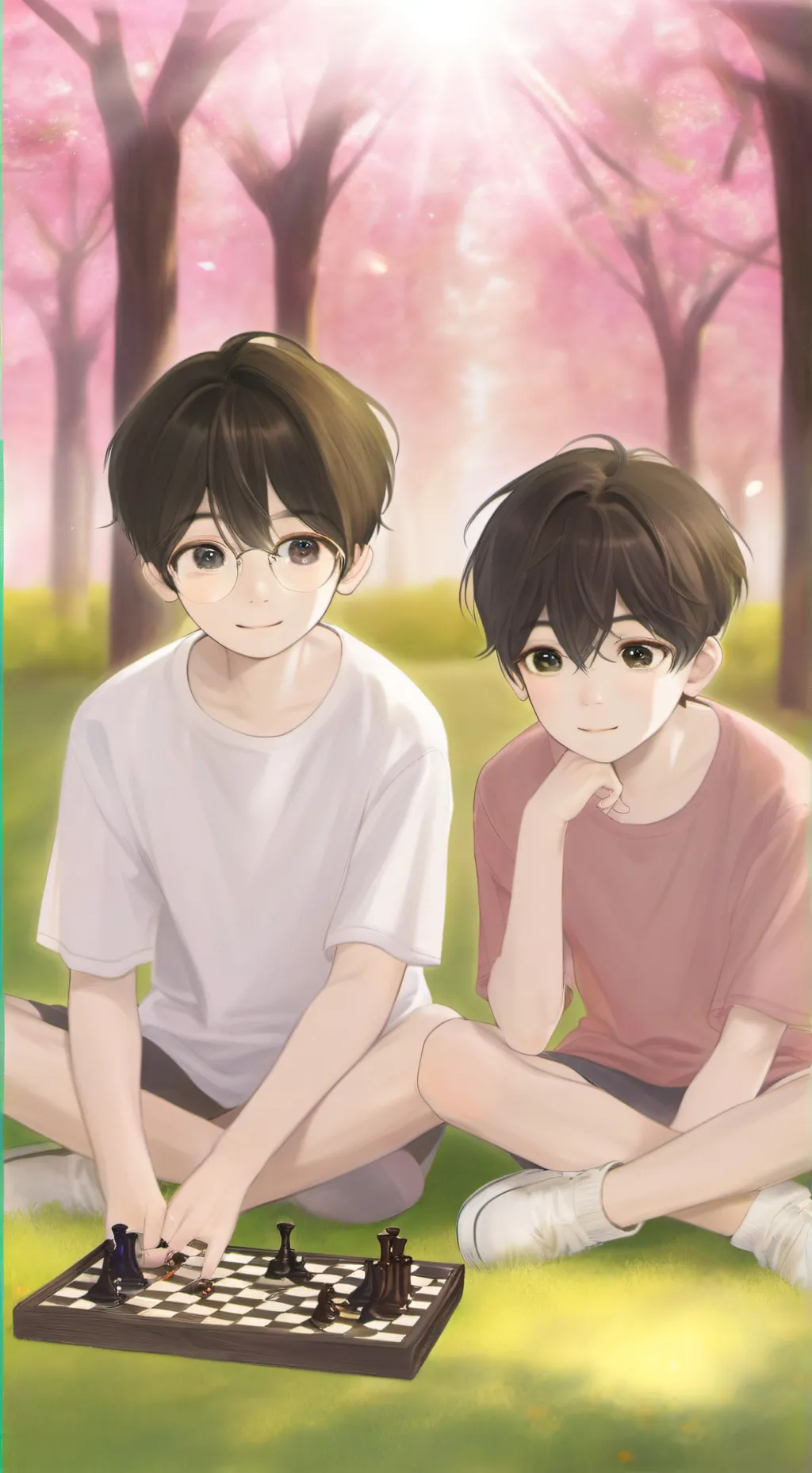 ai character: Twosuki&Maionuki background