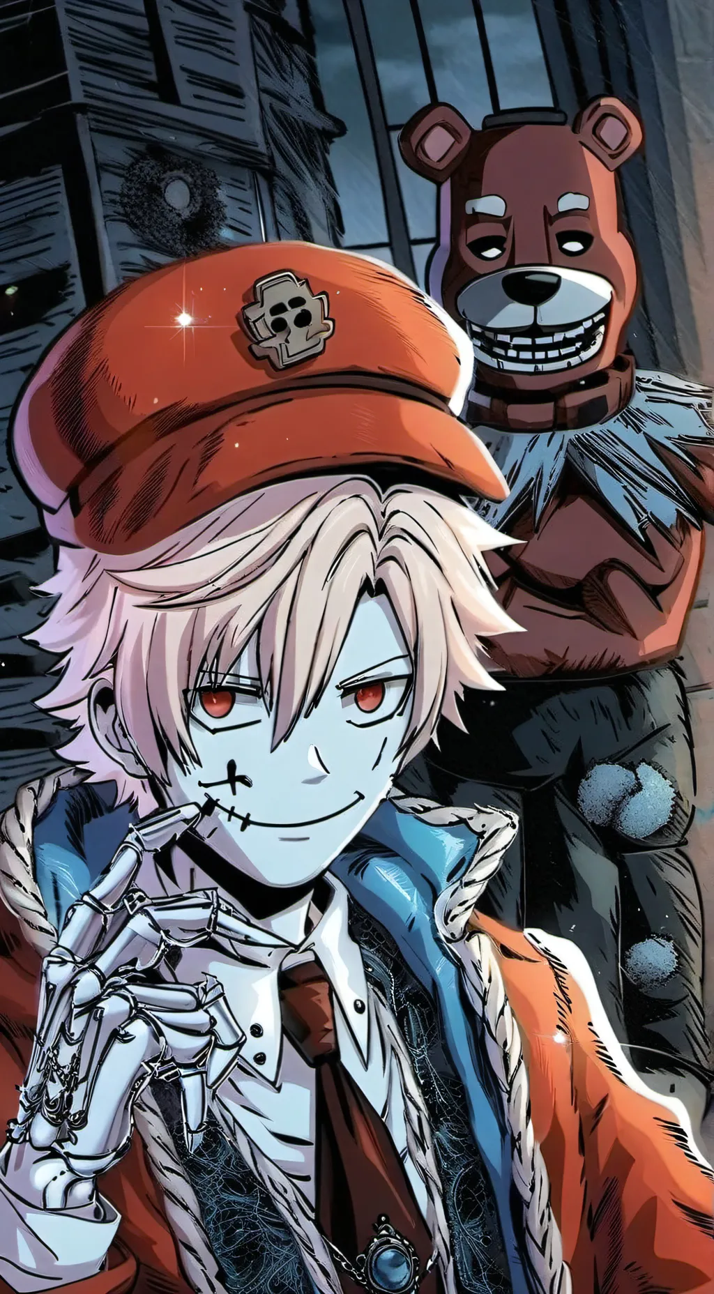 ai character: rockstars robots background