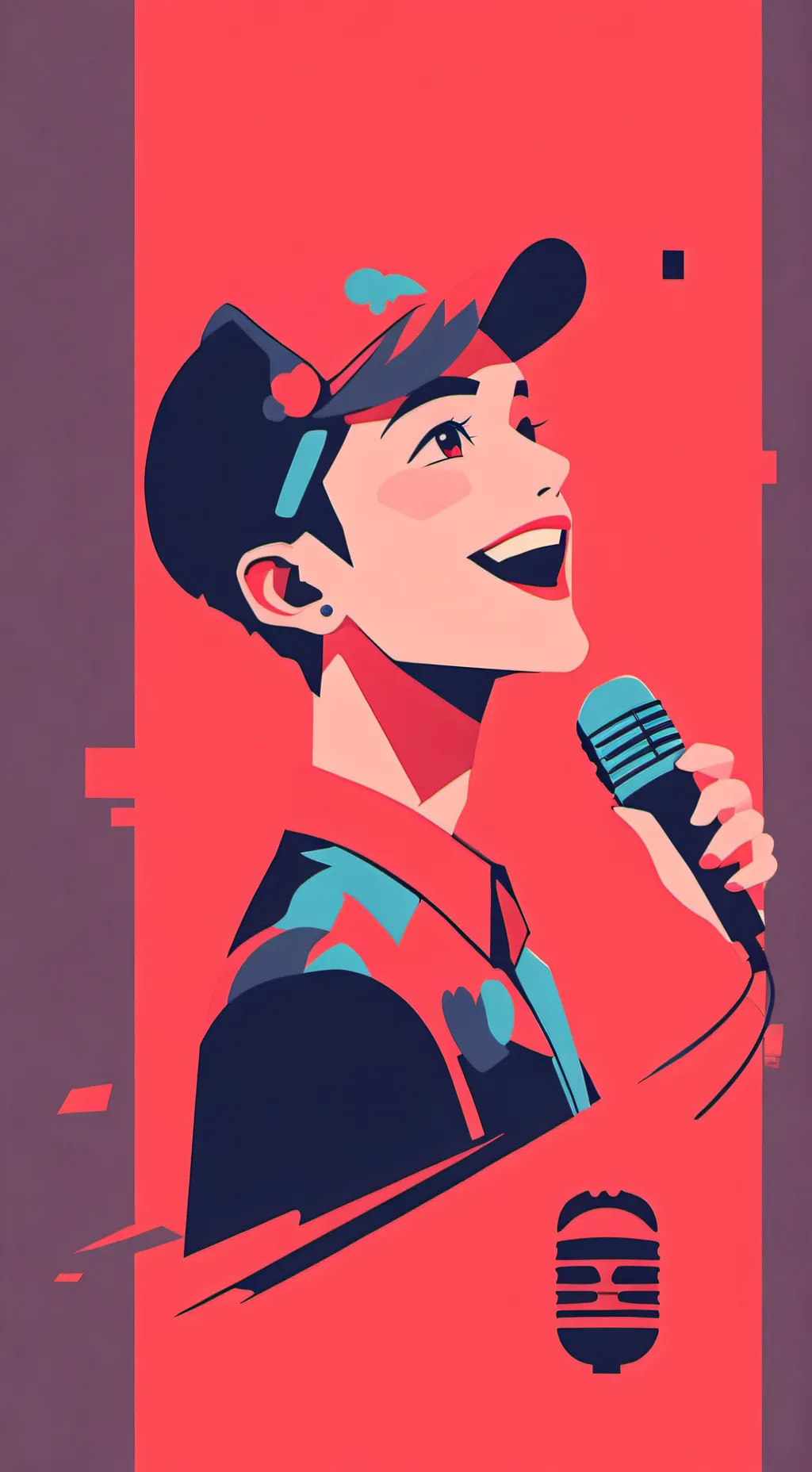 ai character: Dw valentine background