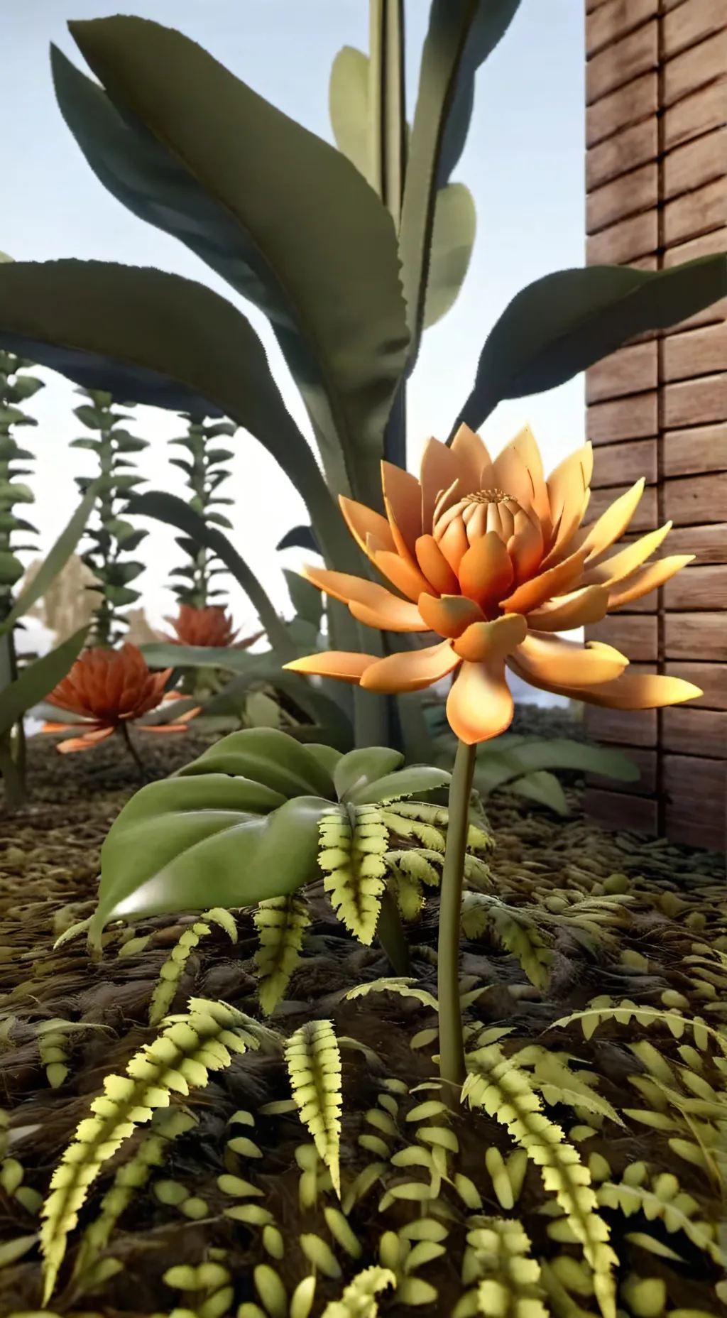 ai character: Sprunki Magic Love background