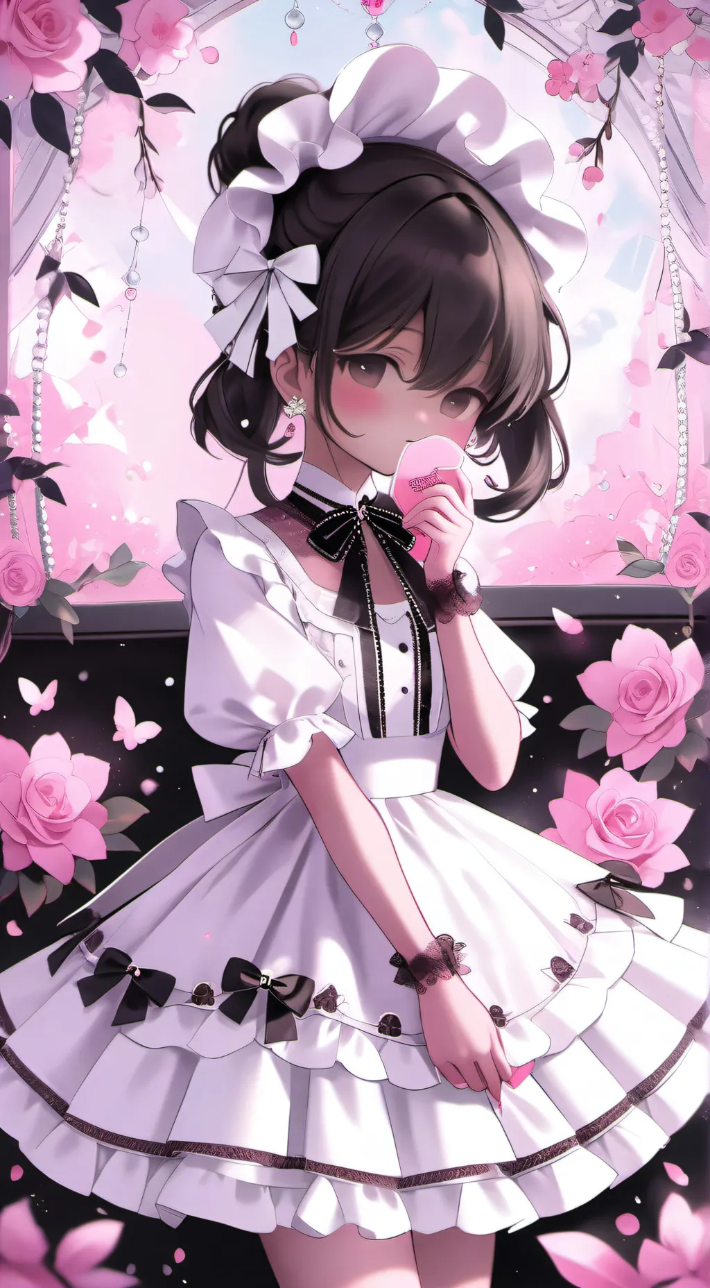 ai character: Mha×Jjk background