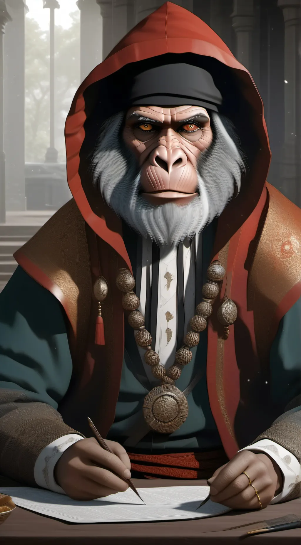 ai character: im bac background