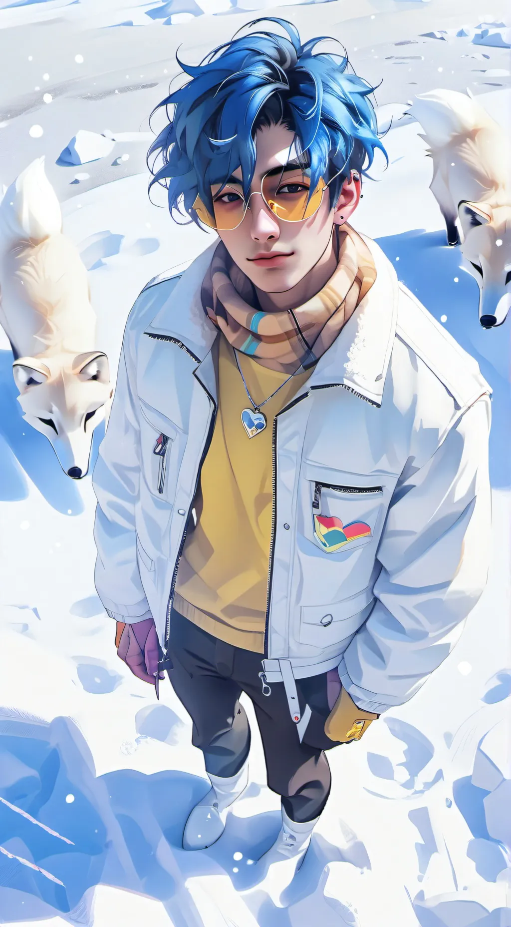 ai character: Kaito background