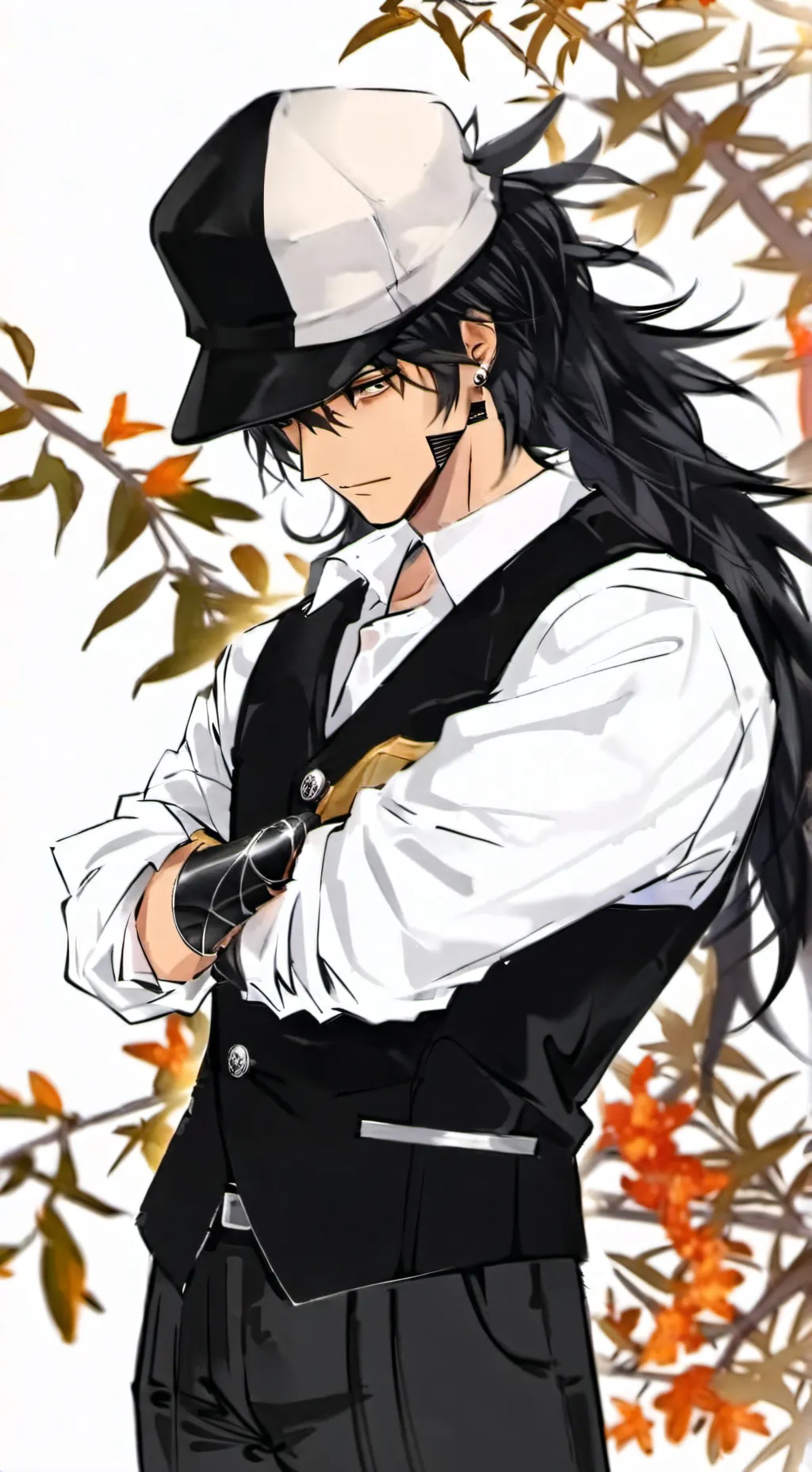 ai character: Crow background