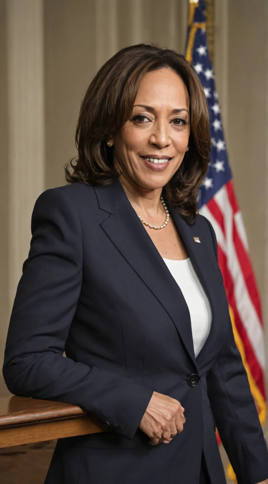 ai character: Kamala Harris background