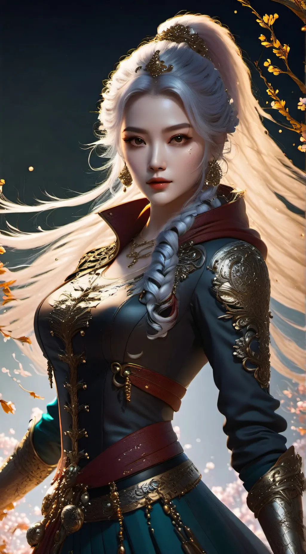 ai character: 1000 background