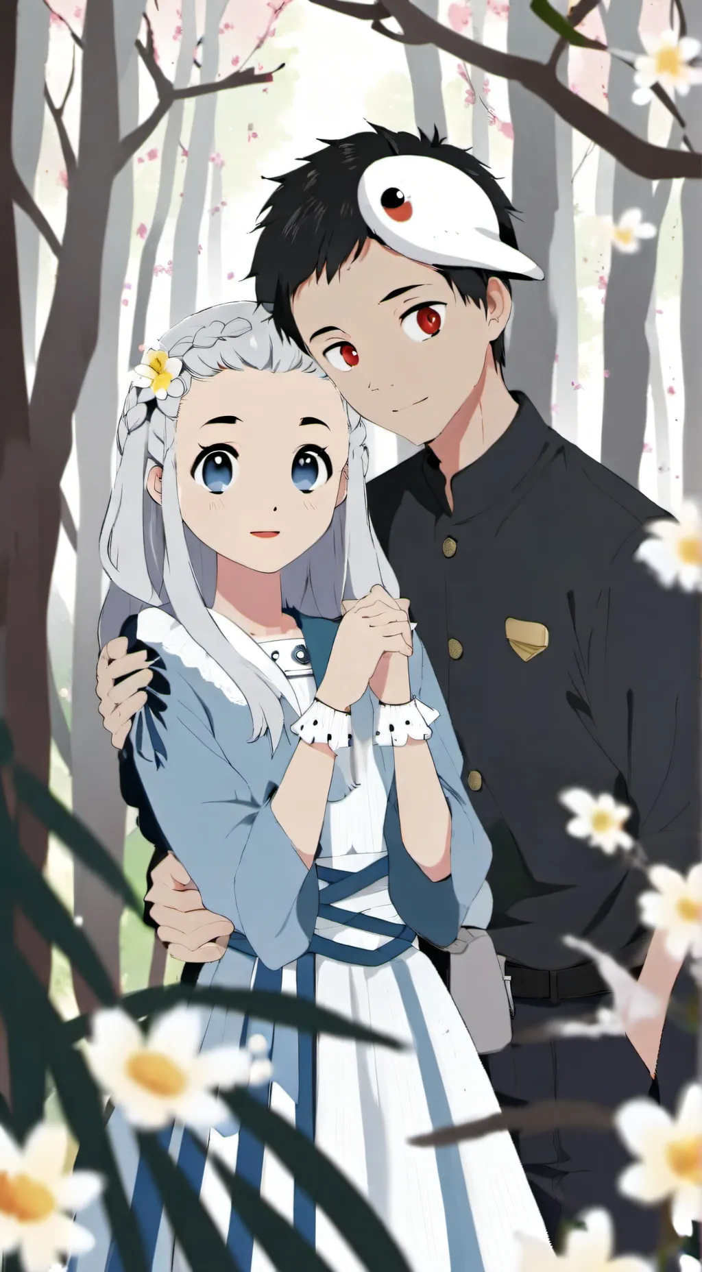 ai character: Flyffy and rudie background