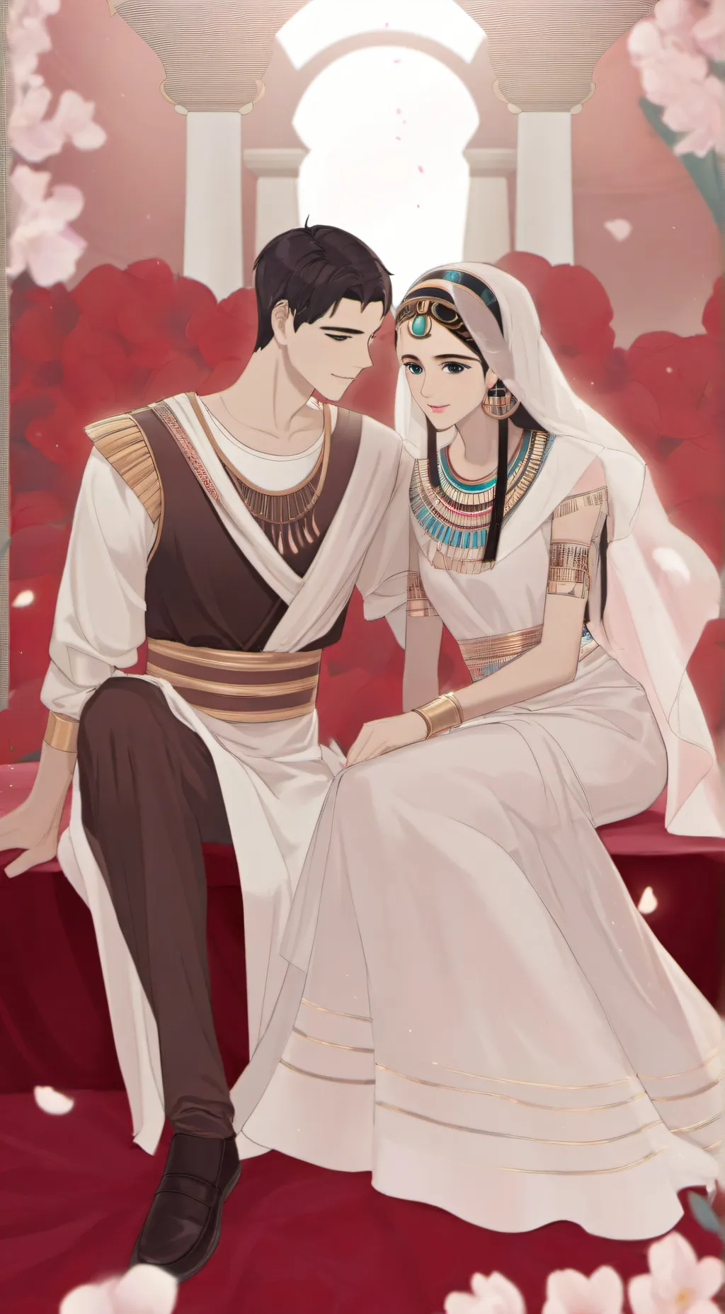 ai character: ~King and queen~ background