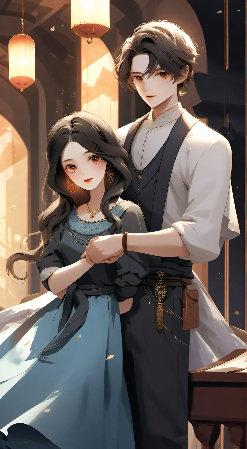 ai character: christian family background