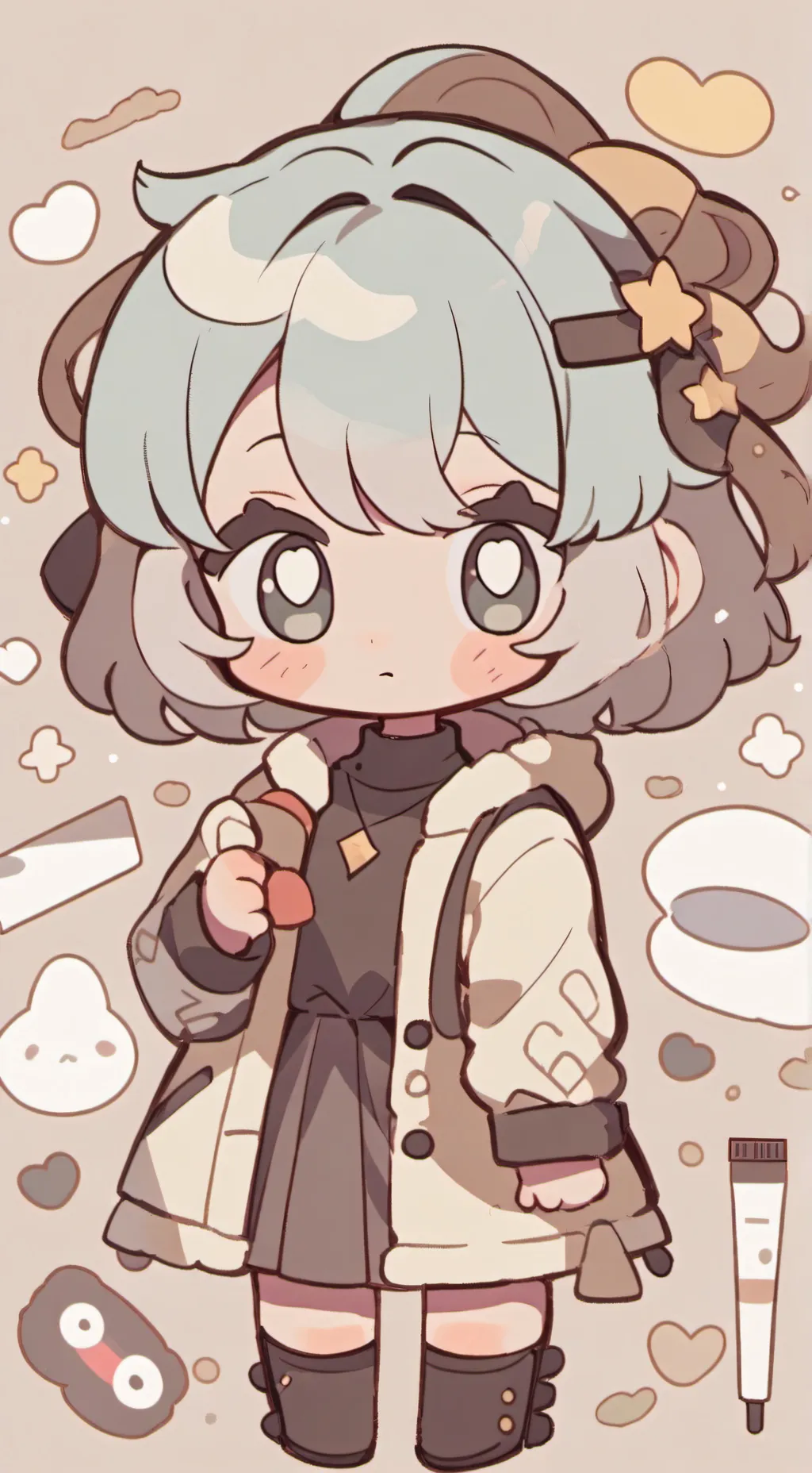 ai character: Yo xd background