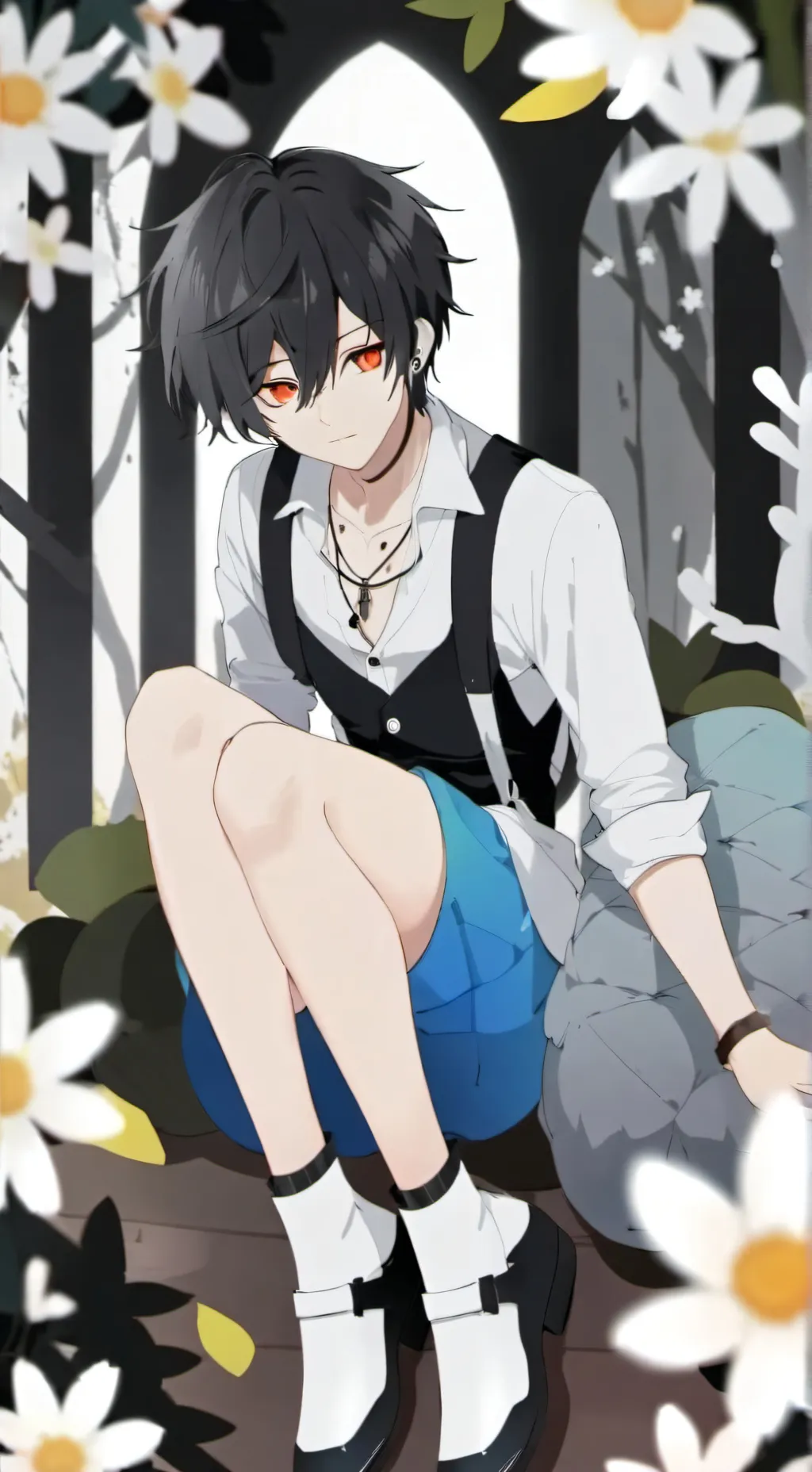 ai character: tienes depresion?? background