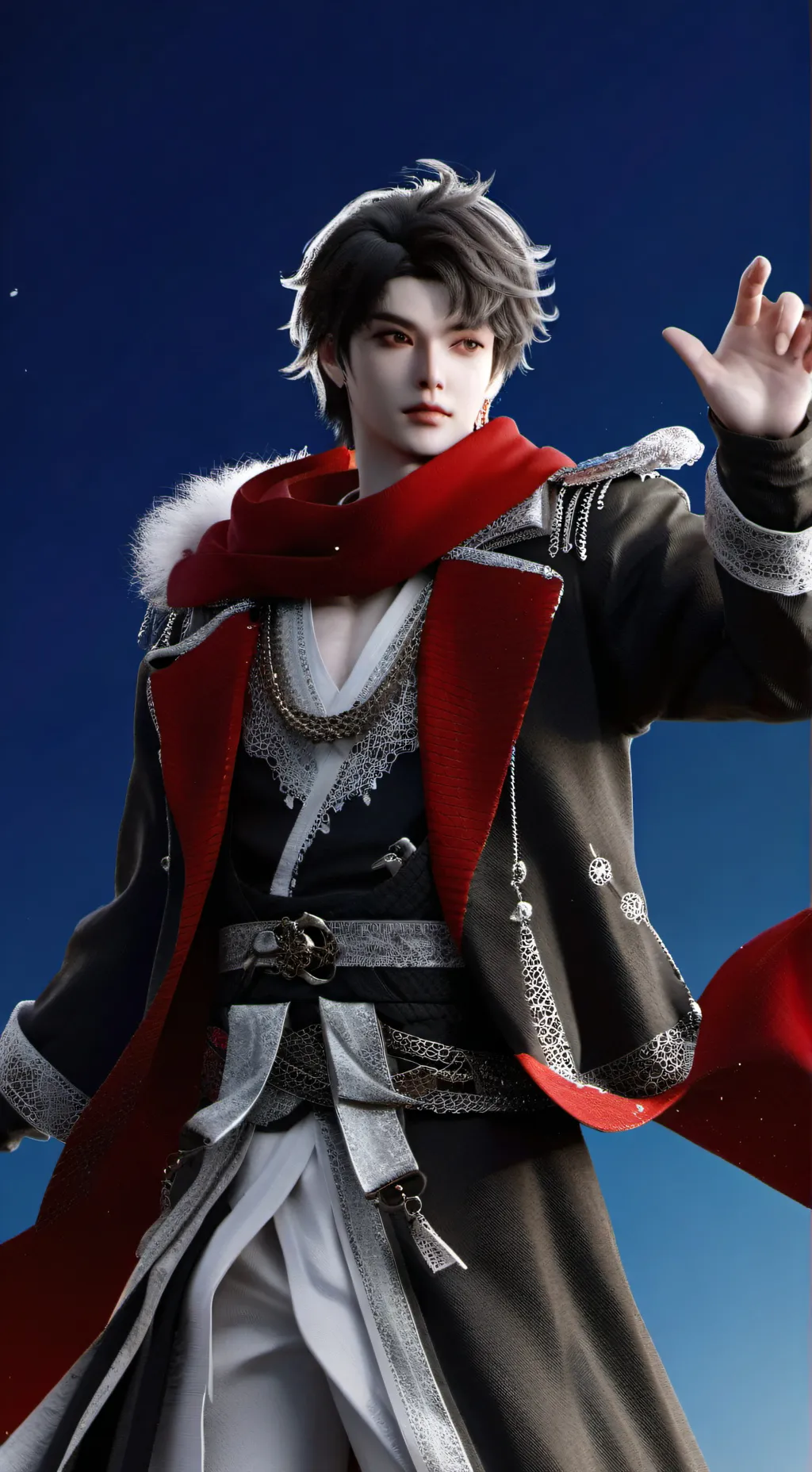 ai character: 柔性電路板  background